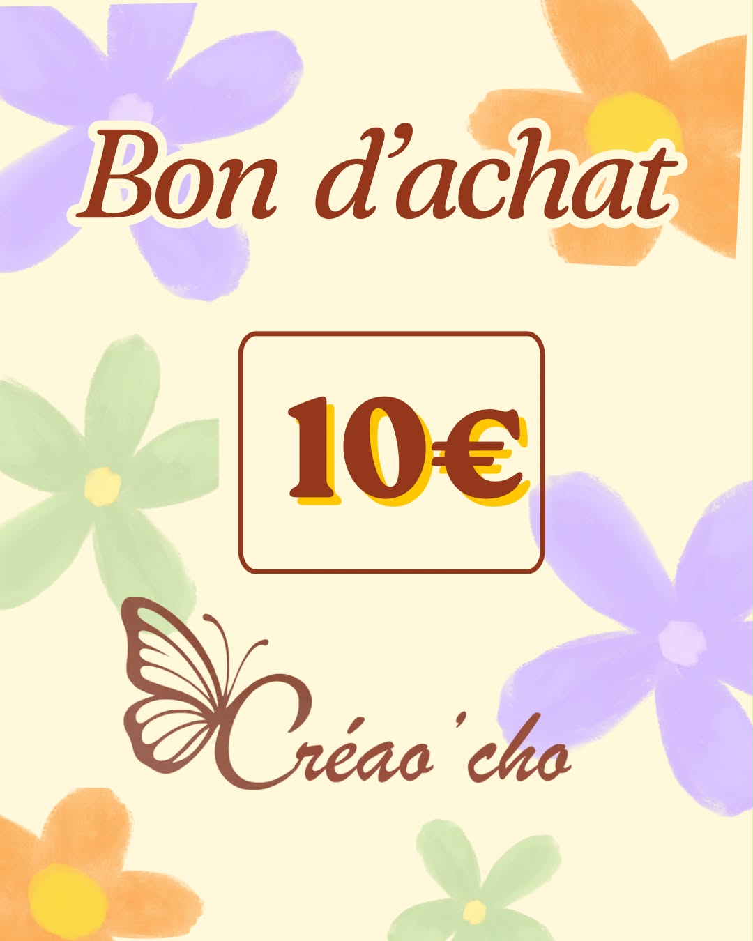 Bon d'achat 10 EUR