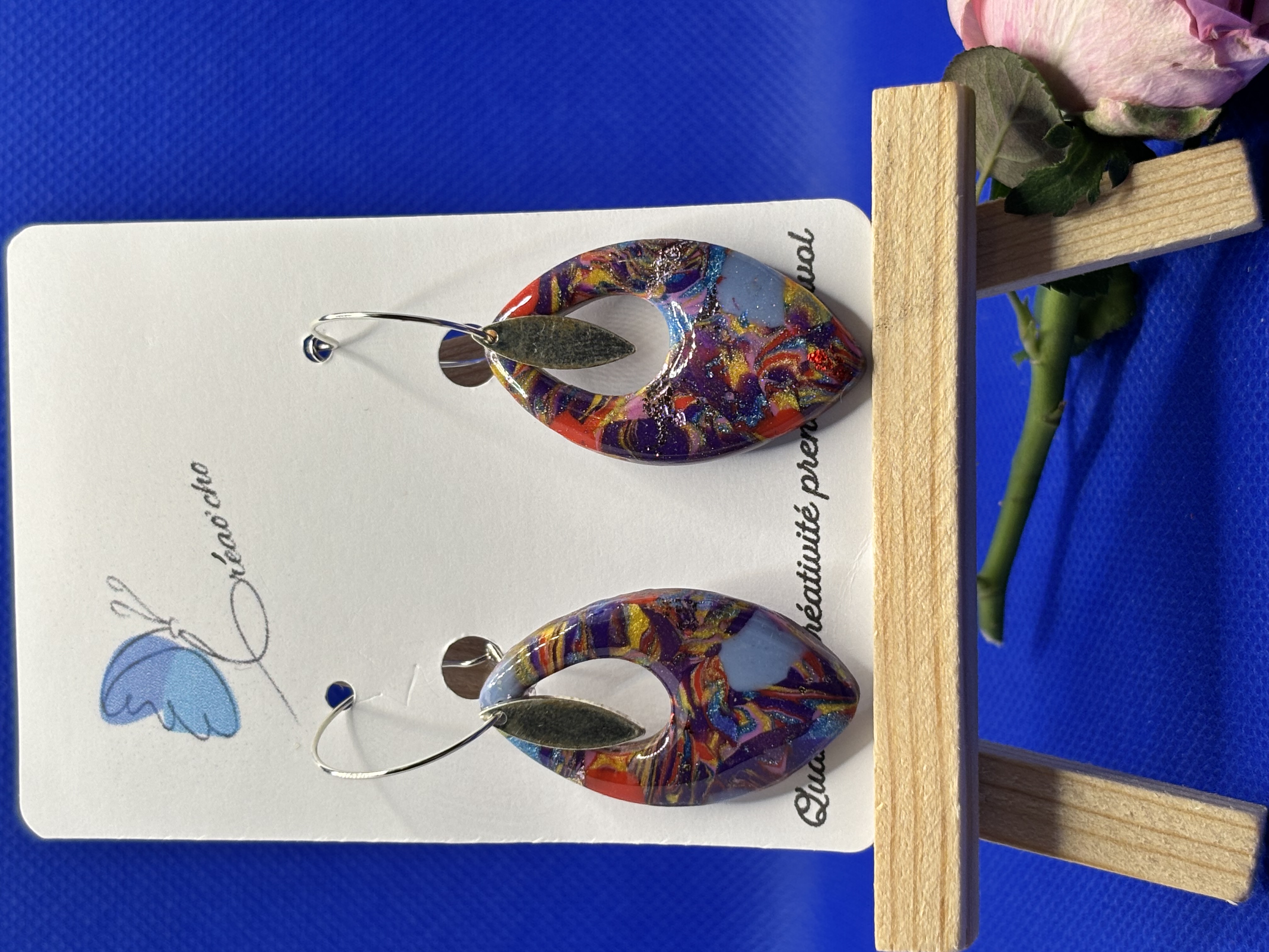 Boucles d'oreilles "Bohème"CTEC5