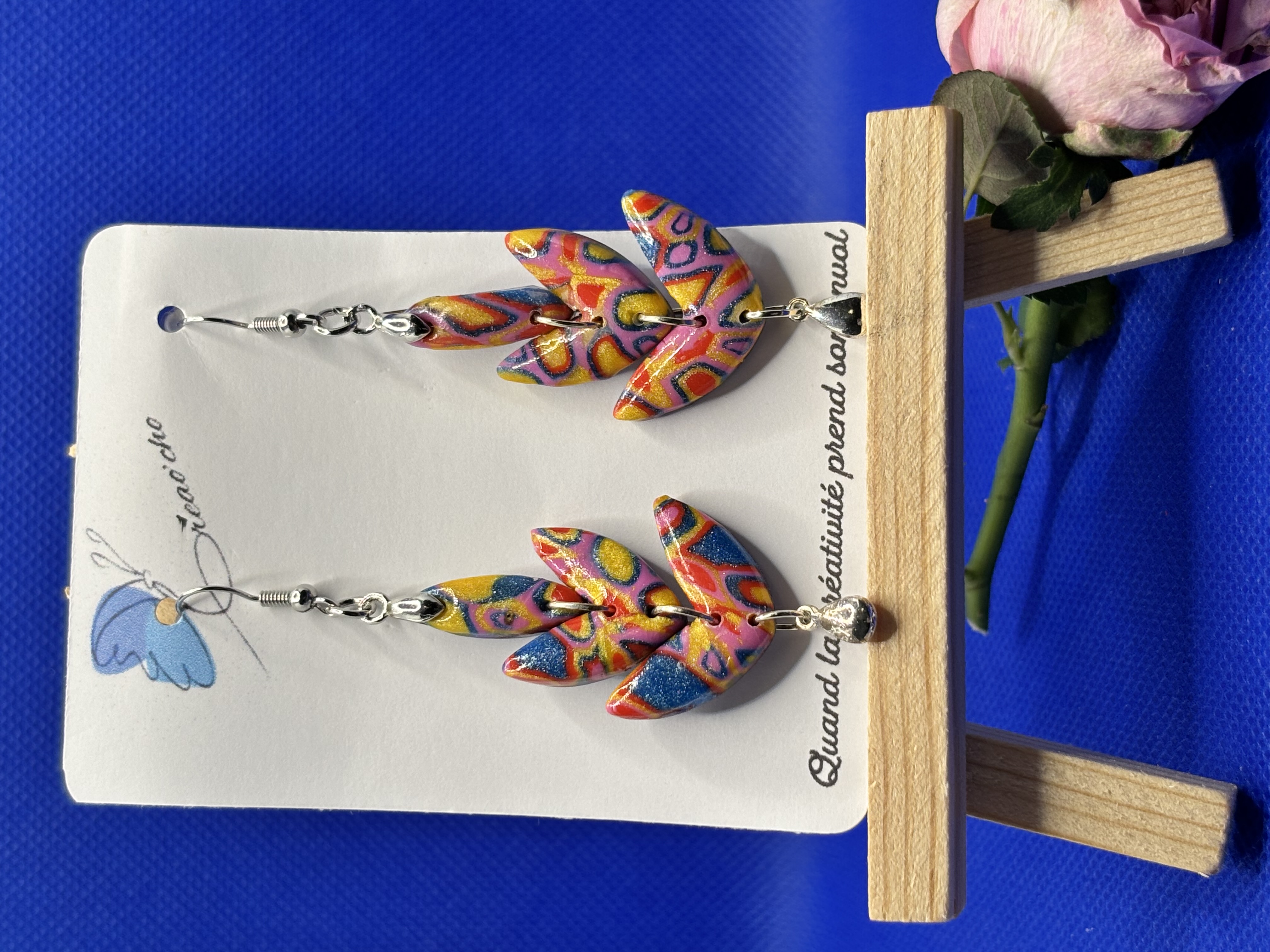 Boucles d'oreilles "Epis" CTEC16