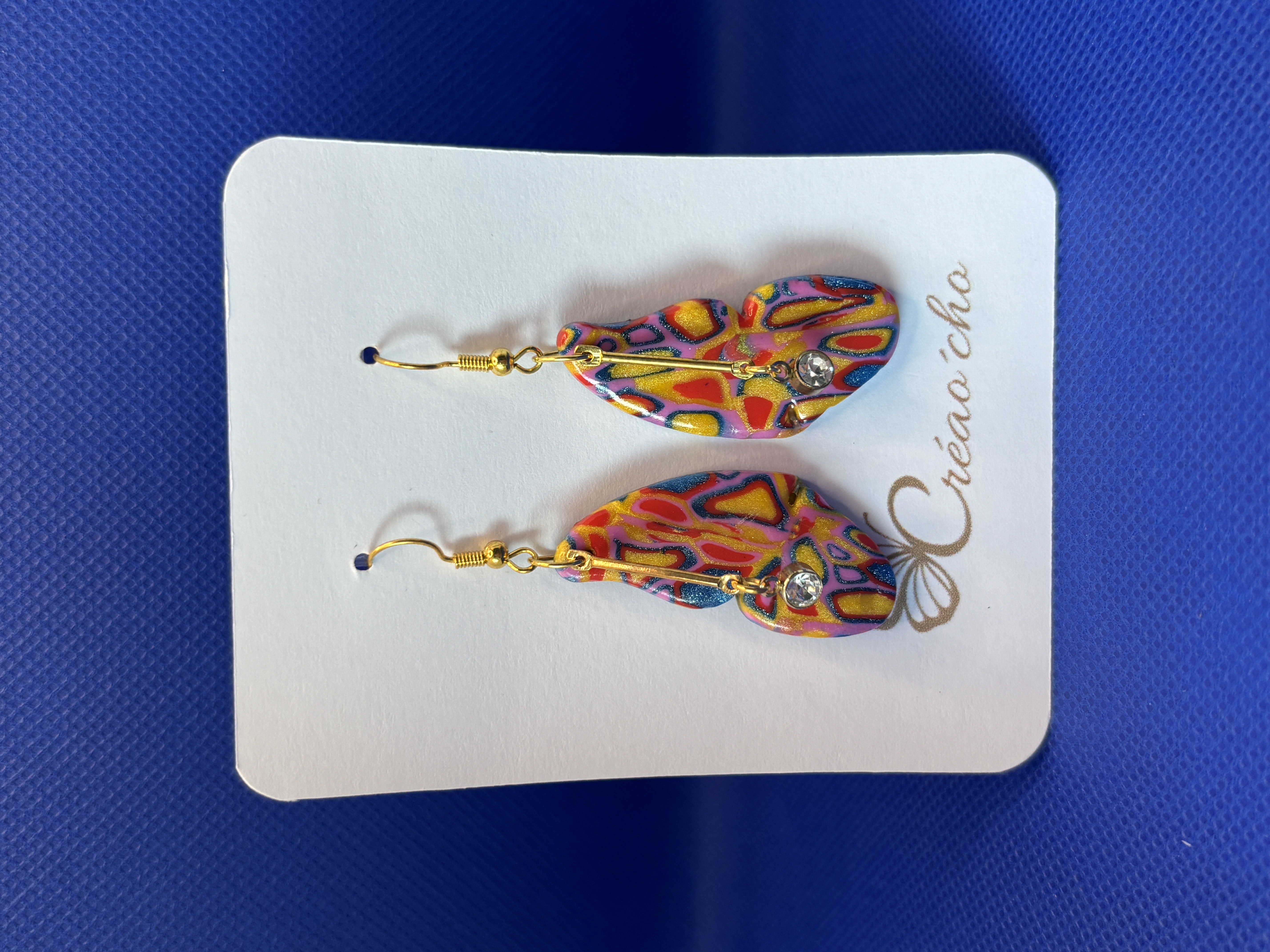 Boucles d'oreilles "papillon"CTEC19