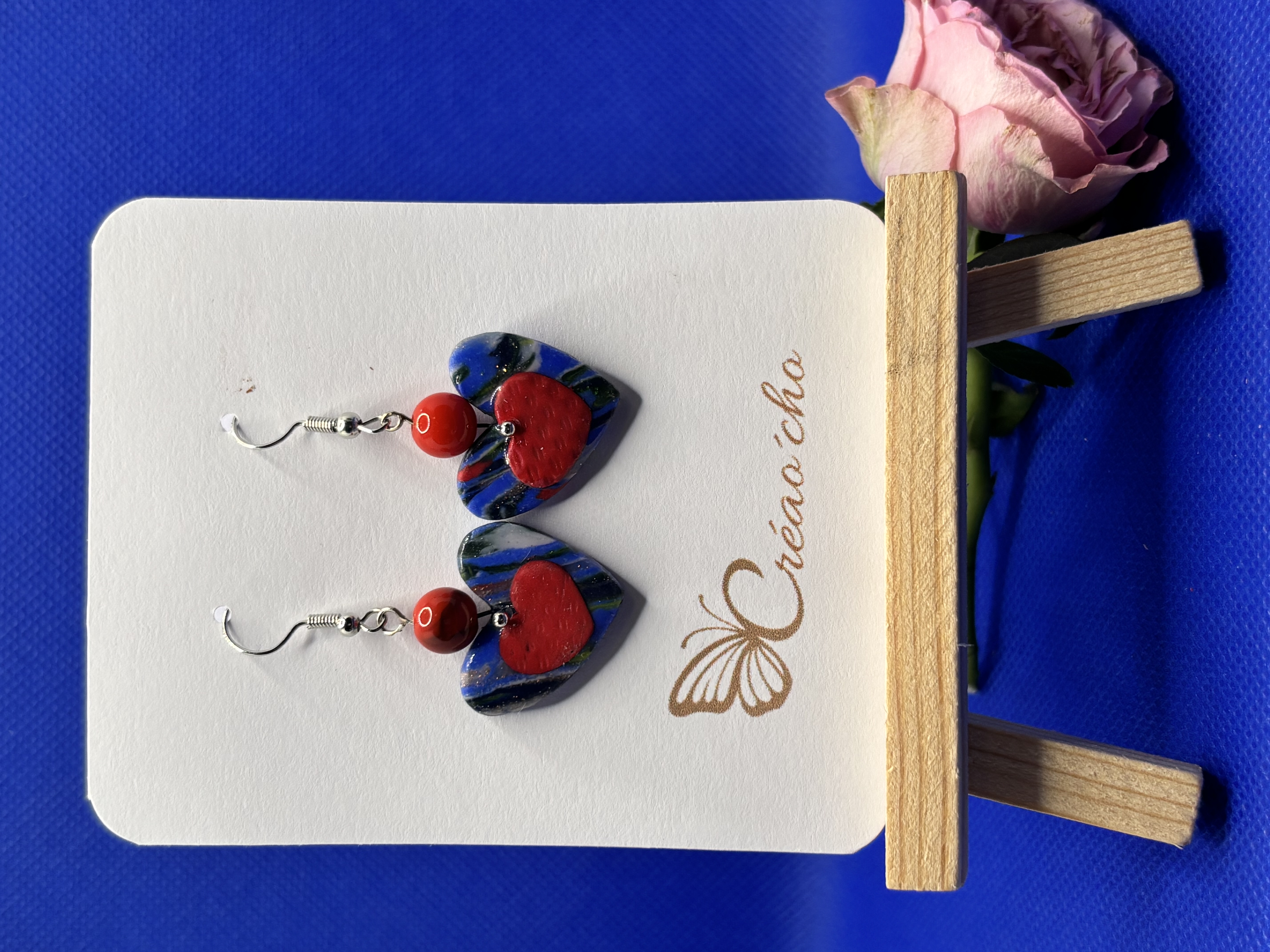 Boucles d'oreilles "Coeur" MDRB2