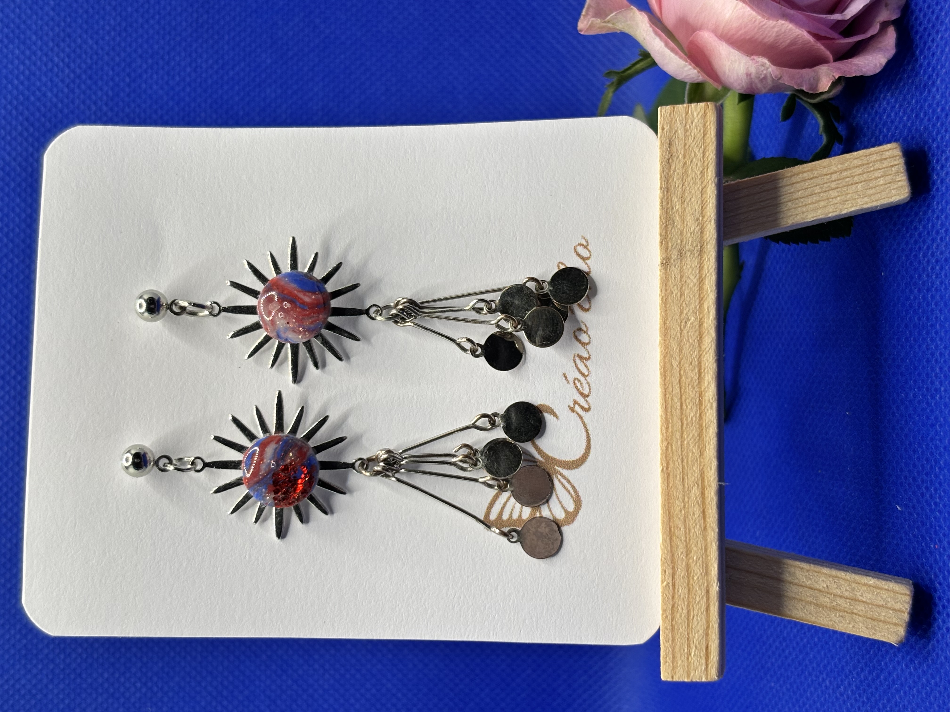 Boucles d'oreilles "Soleil"MDRB6