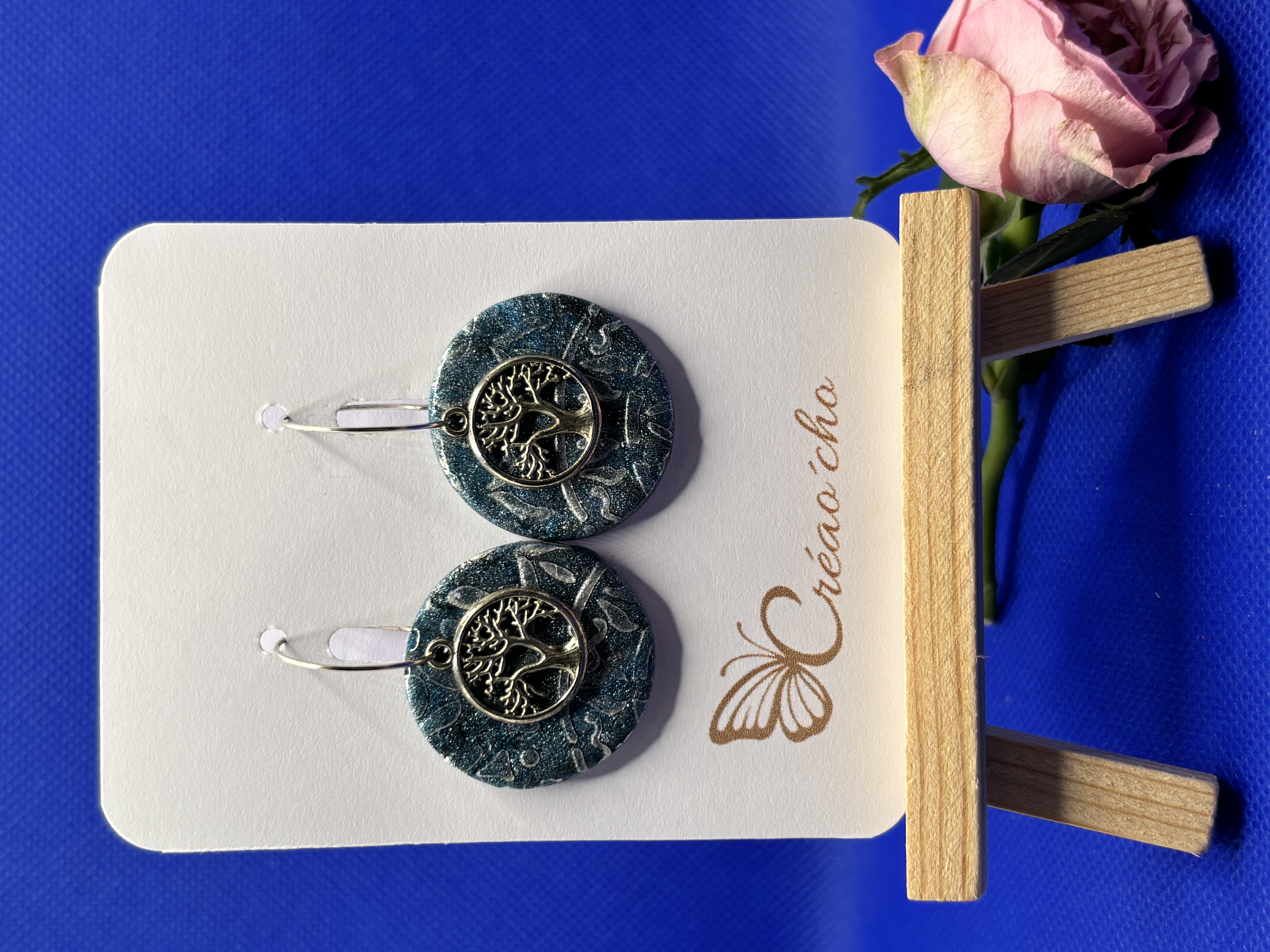 Boucles d'oreilles "Ronde" LBDC7