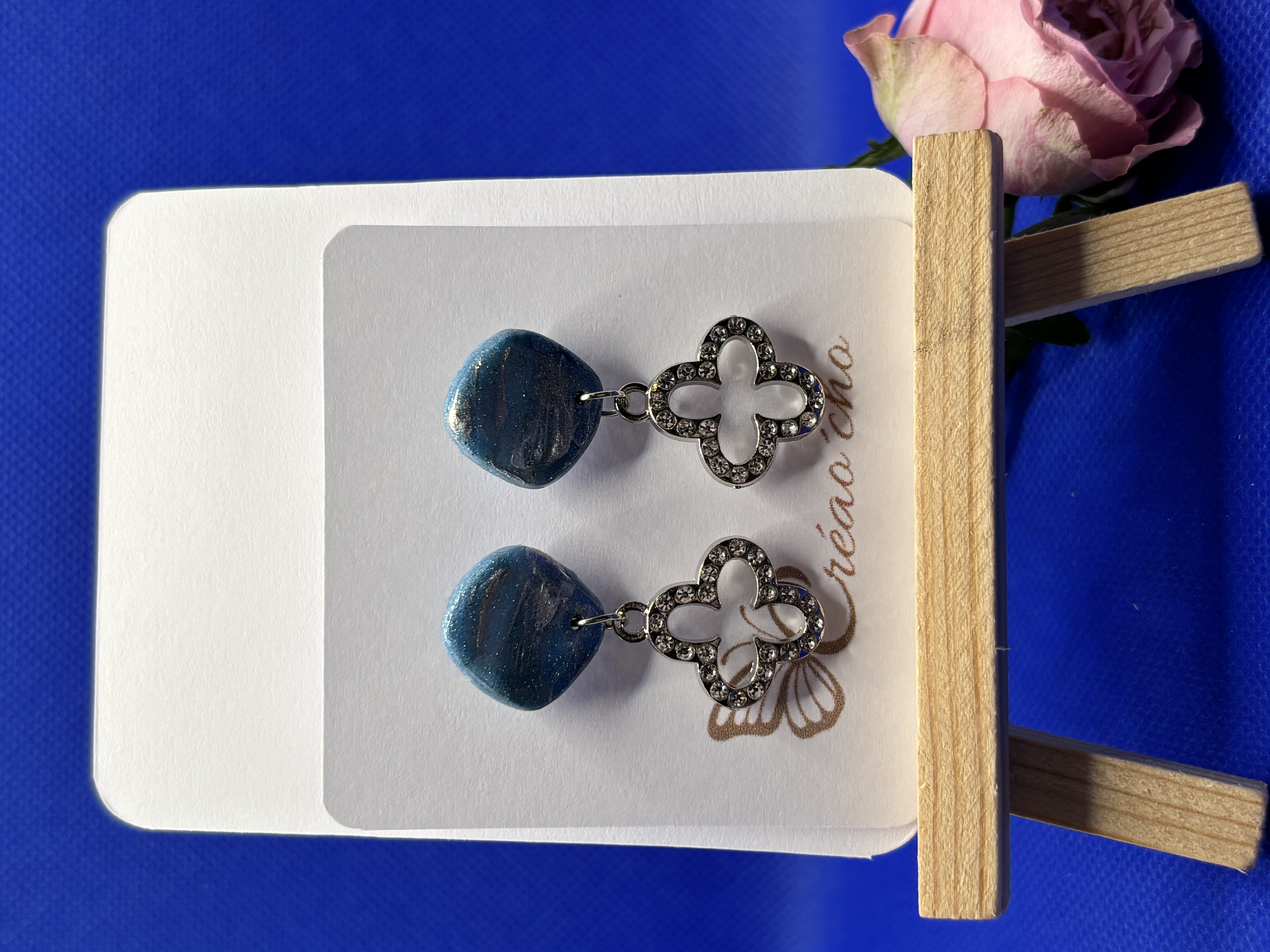 Boucles d'oreilles "Croix" LBDC8