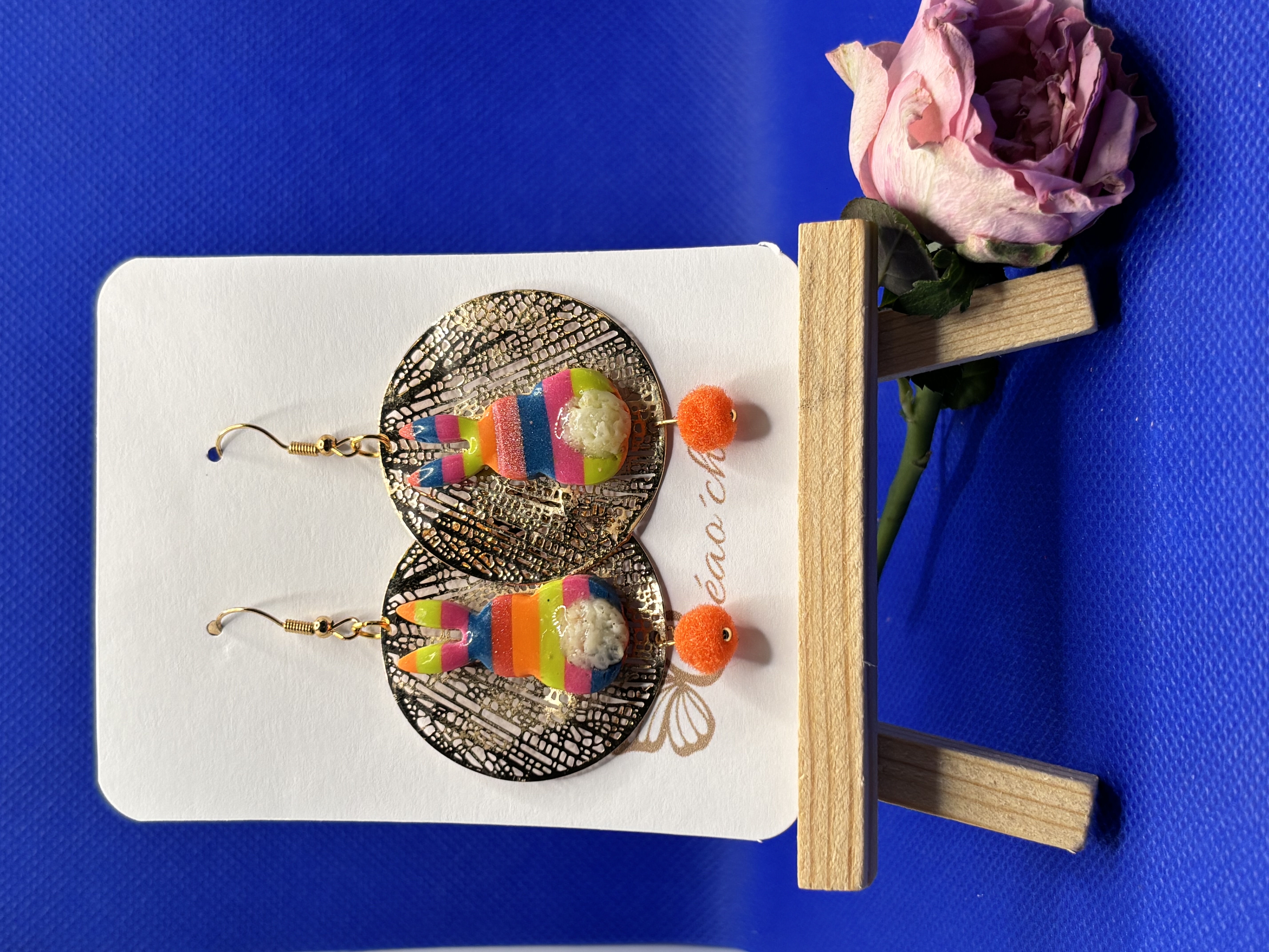 Boucles d'oreilles "Lapiniou" LLEF6