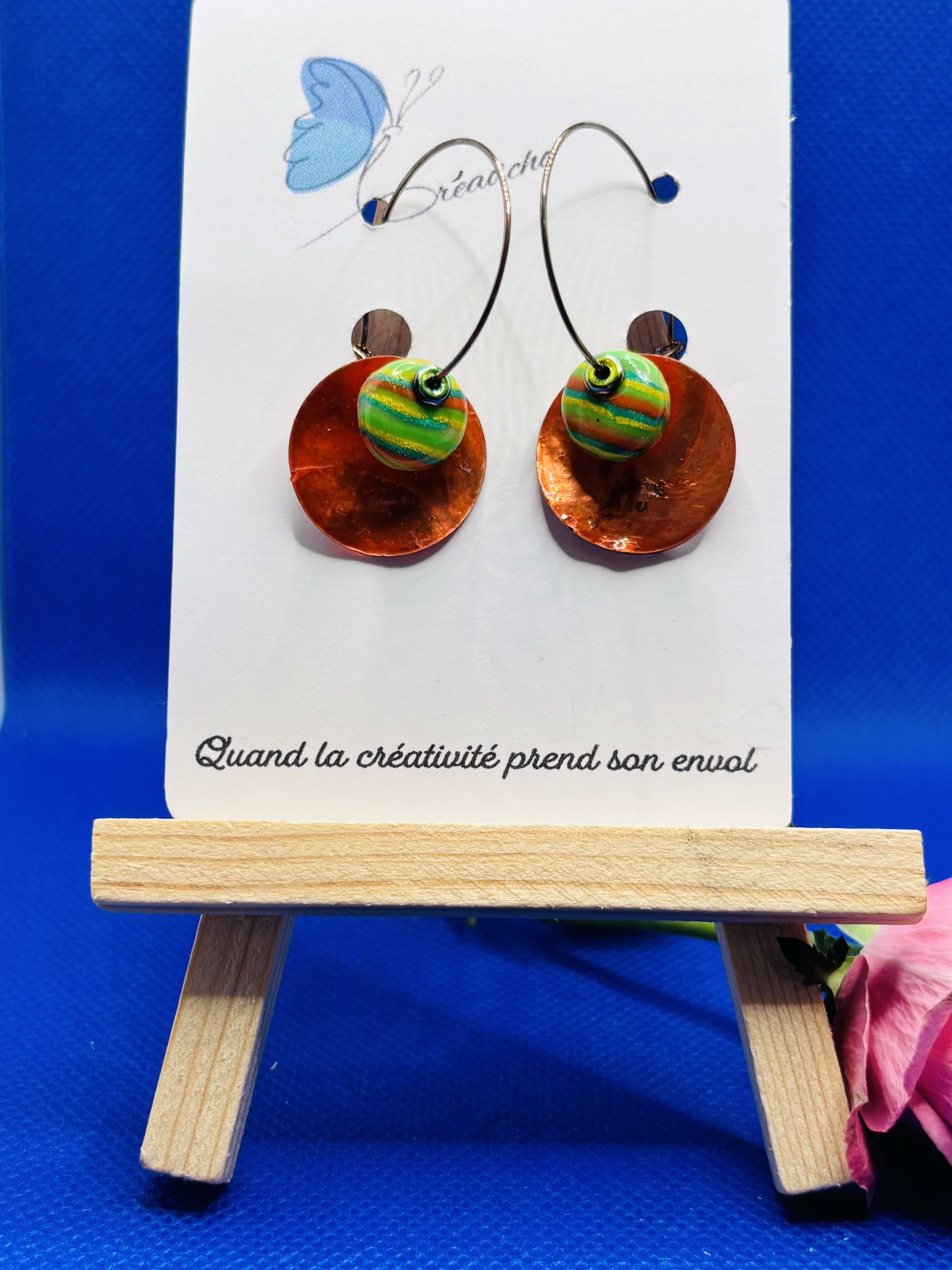 Boucles dd'oreilles "Ronde" LLEF10