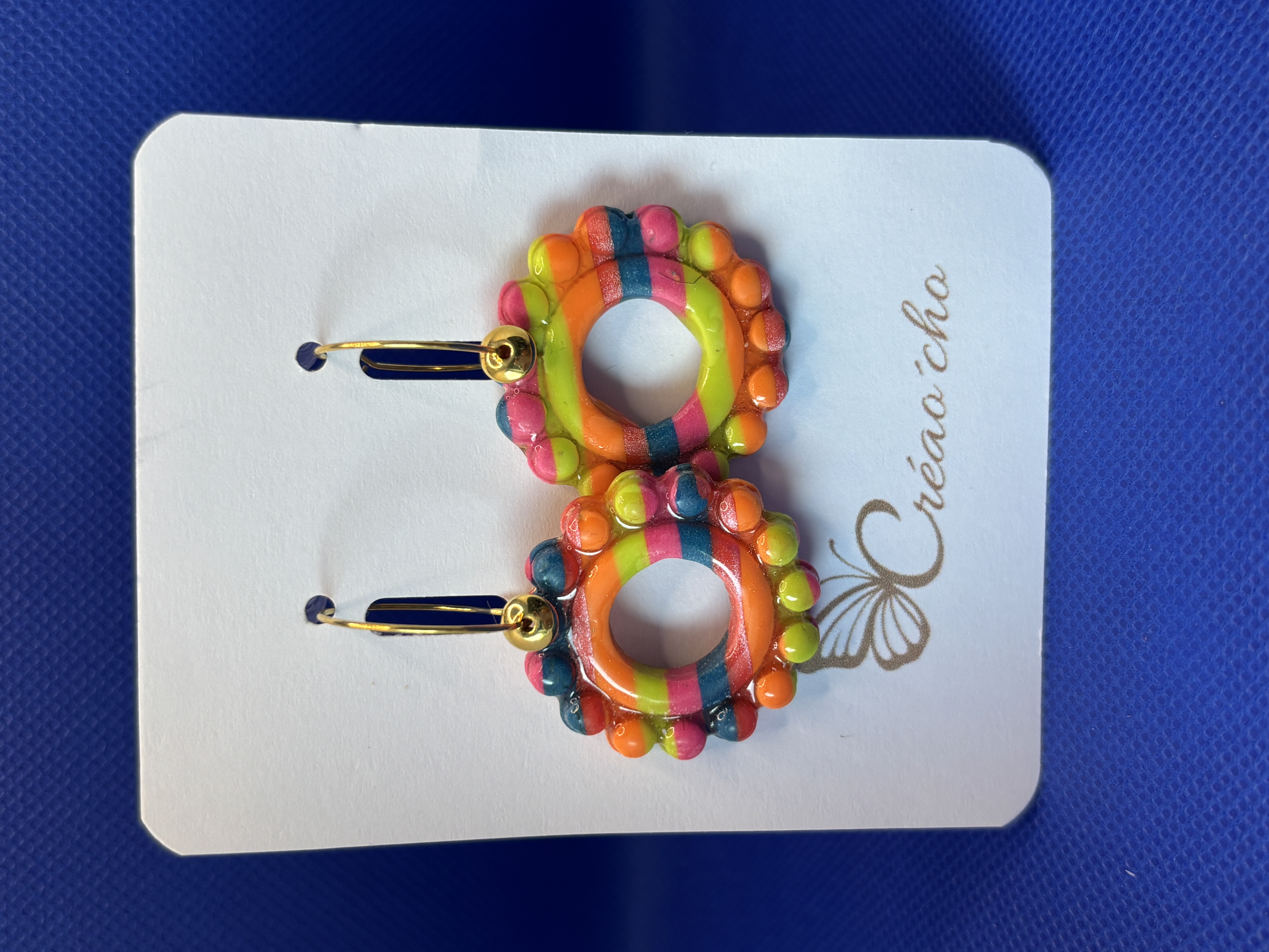 Boucles d'oreilles "Ronde" LLEF8