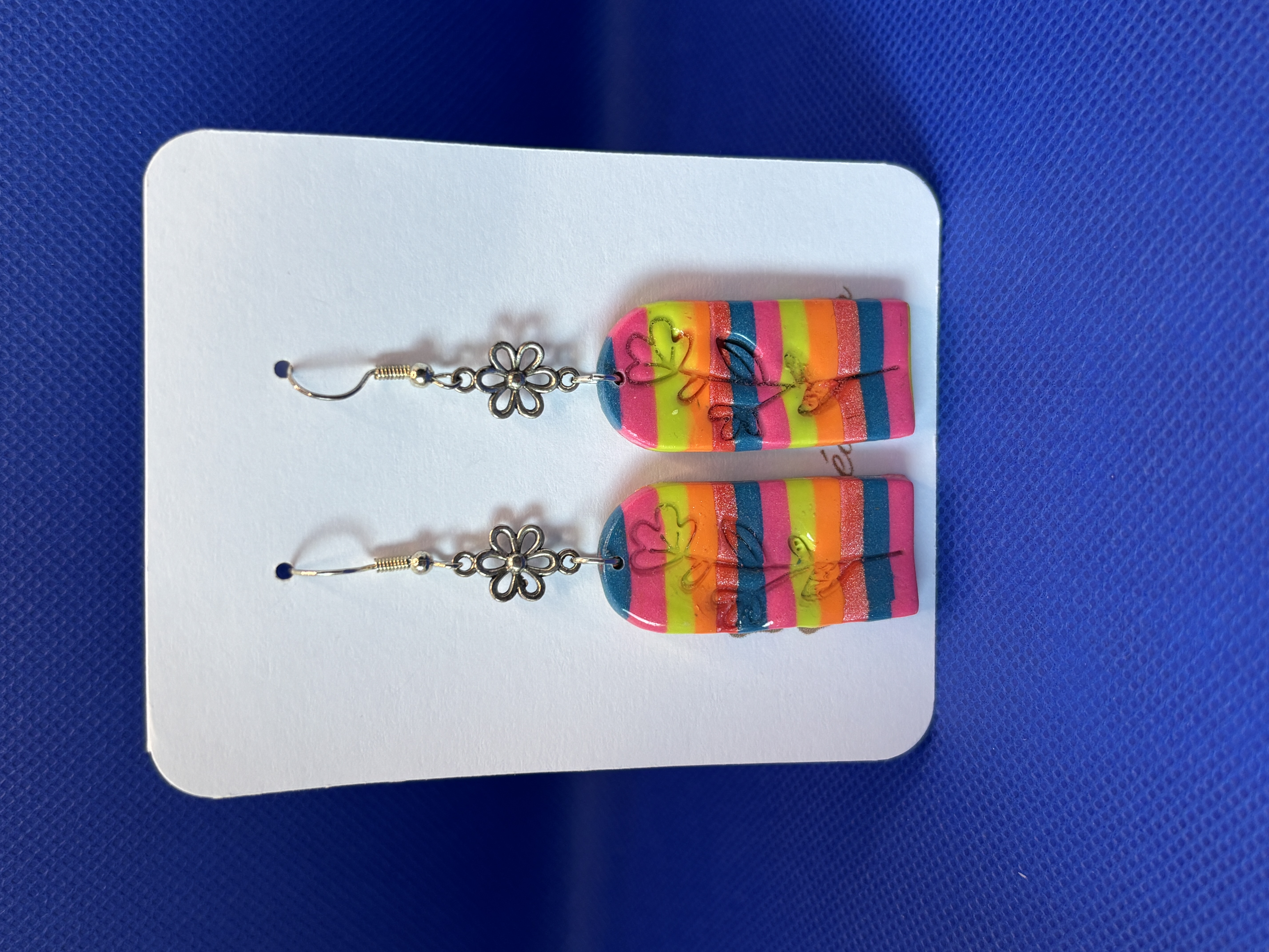 Boucles d'oreilles "Rectangulaire" LLEF9