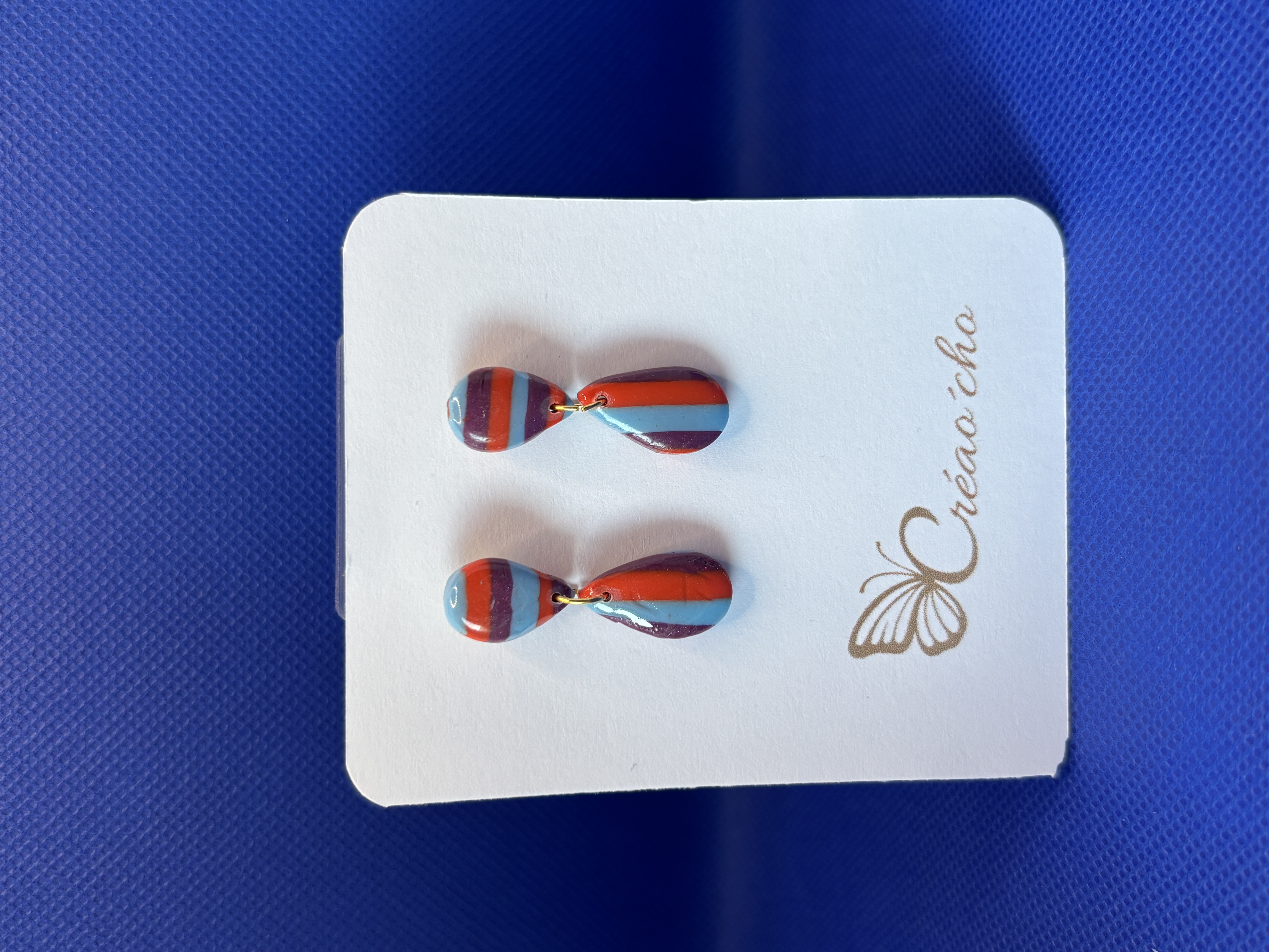 Boucles 'oreilles "Goutte"LLEF23