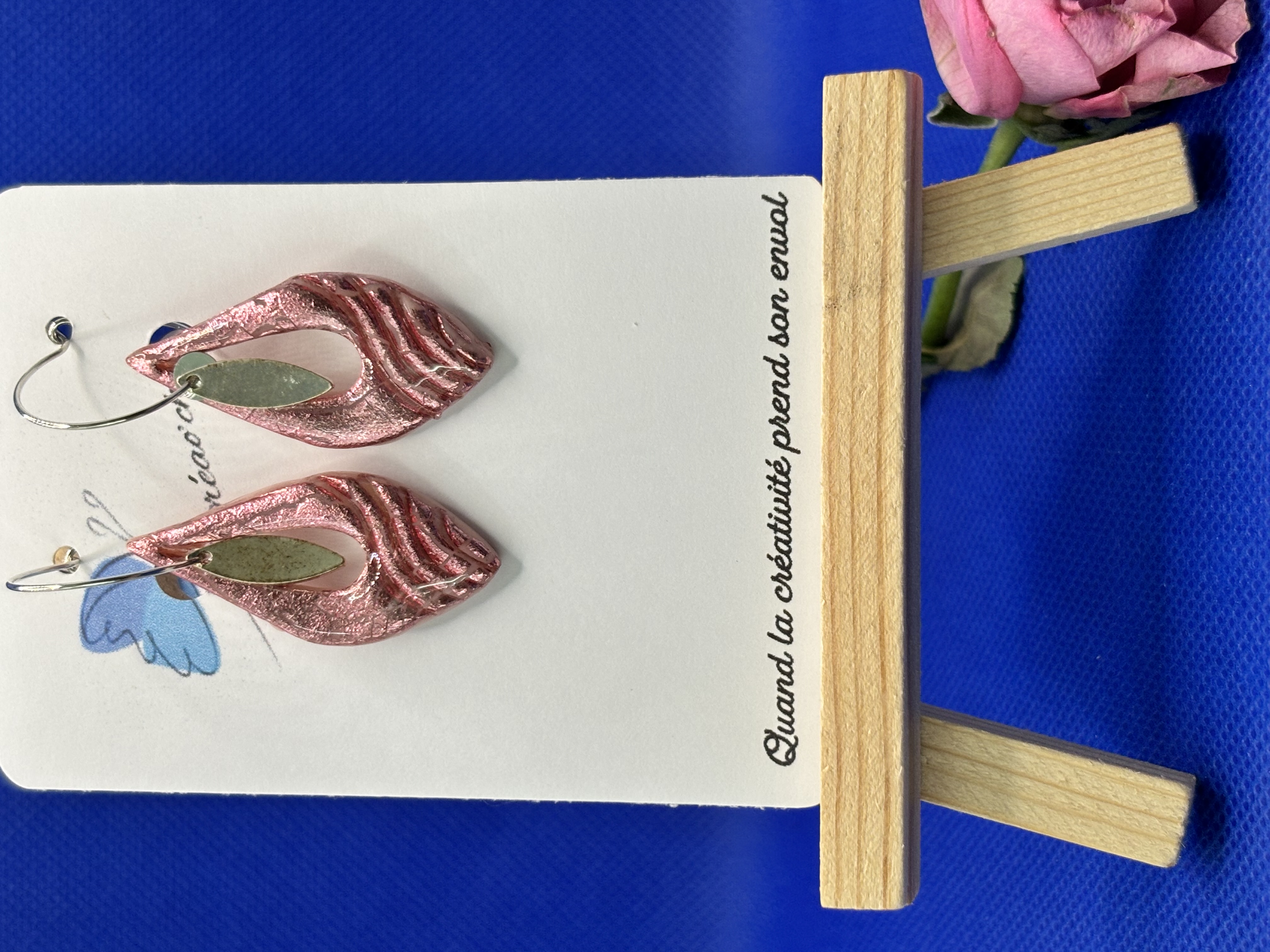 Boucles d'oreilles "Losange" VER2