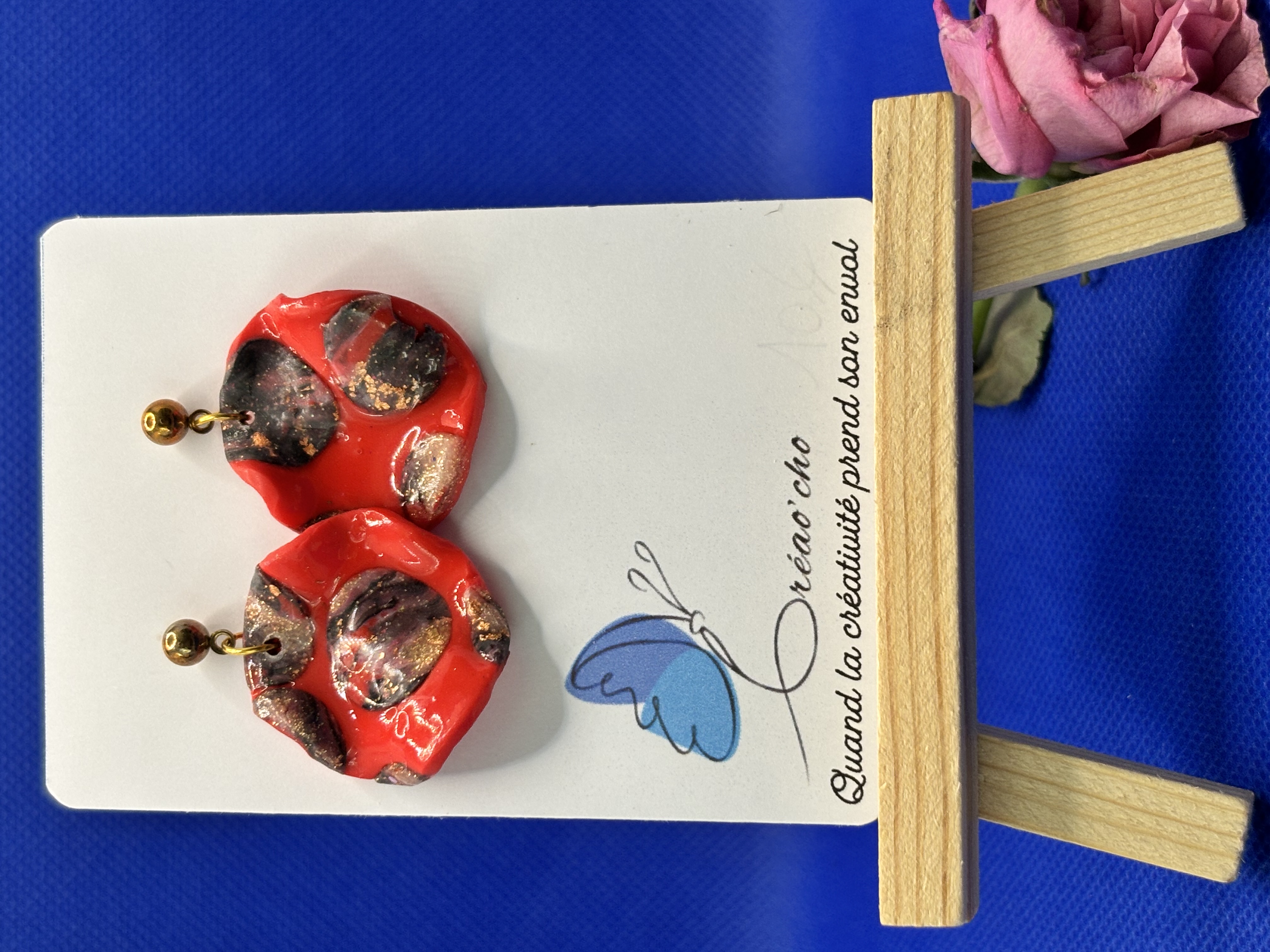Boucles d'oreilles "Rondes"PDO1