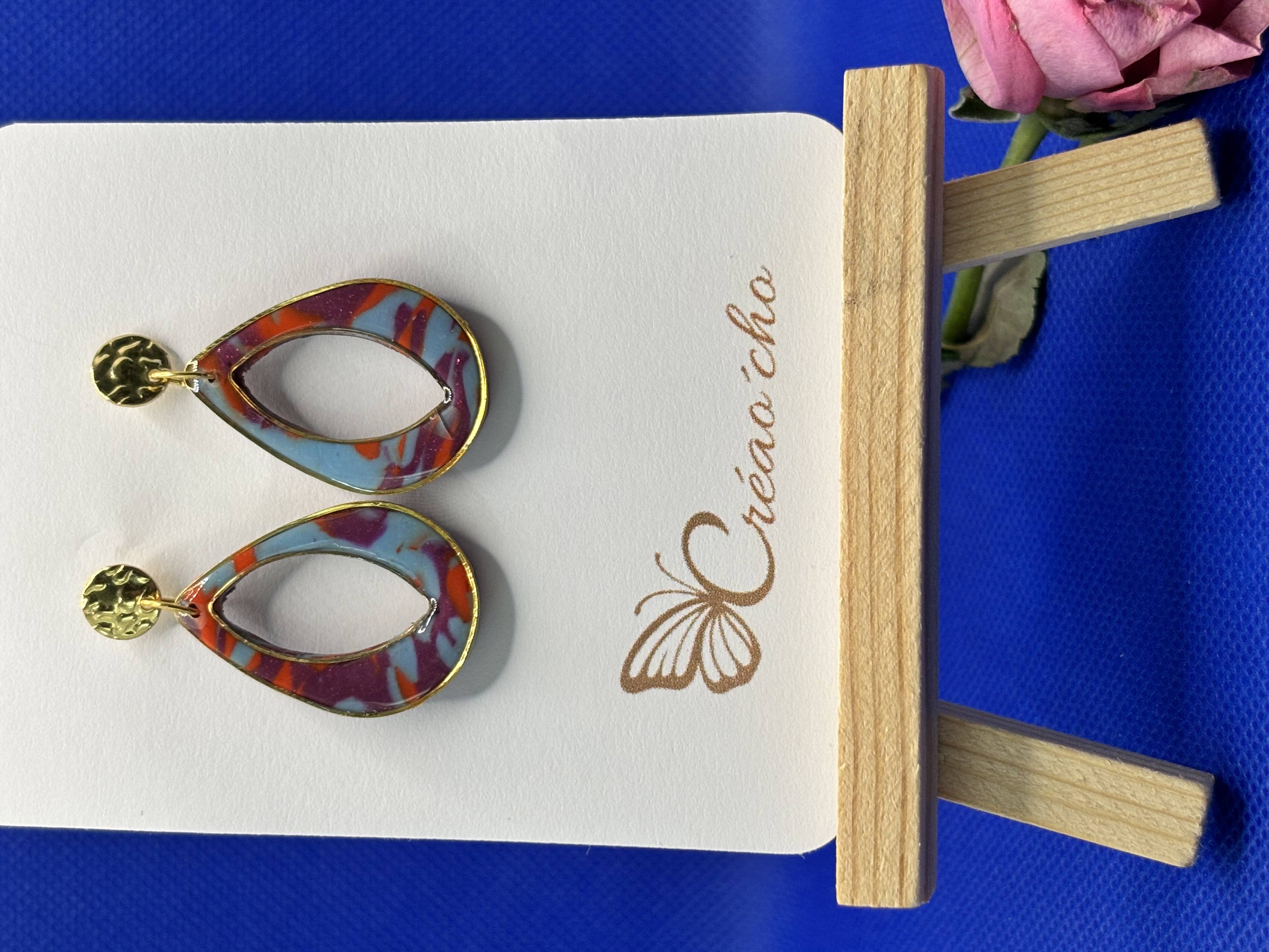 Boucles d'oreilles "Goutte"PDO8