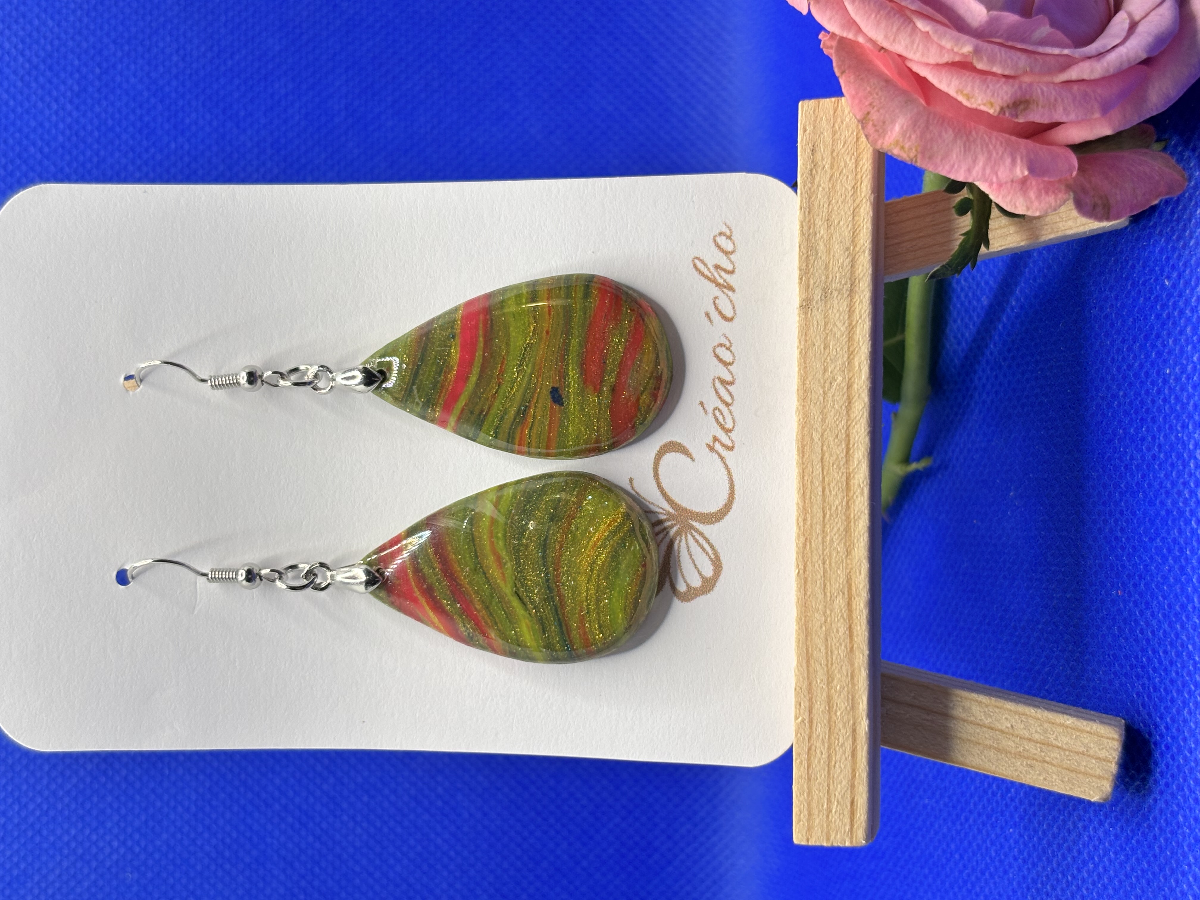 Boucles d'oreilles "Goutte" PVRL6