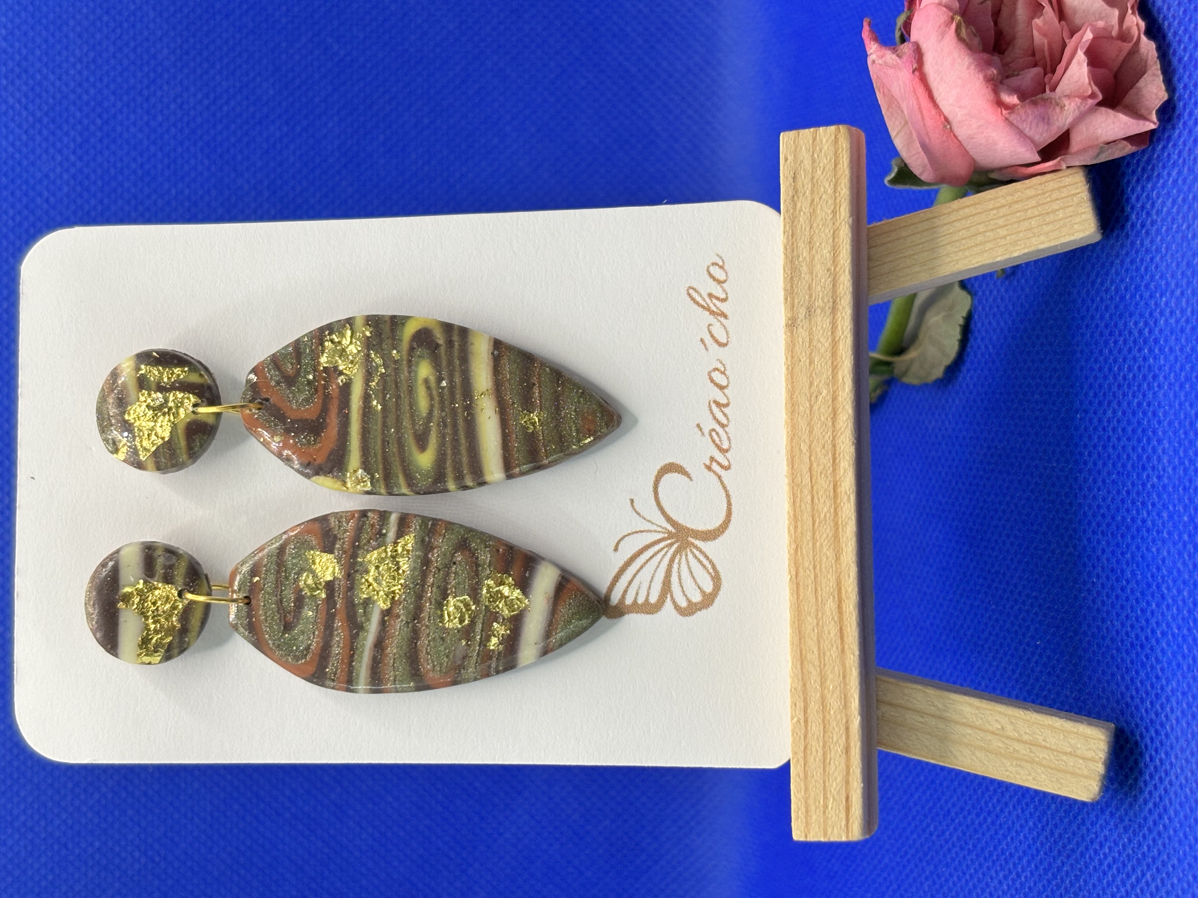 Boucles d'oreilles "Goutte" LBD1
