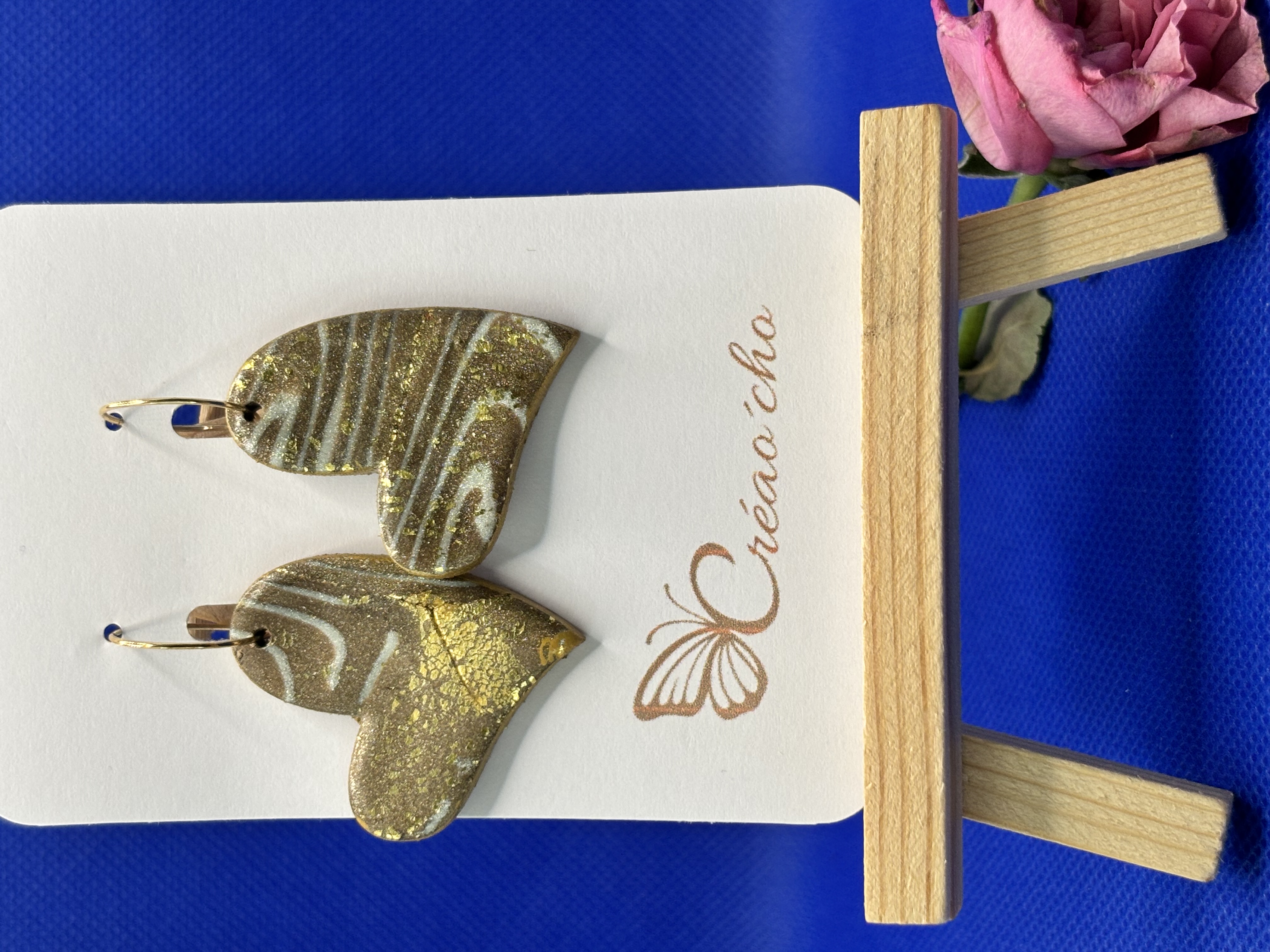 Boucles d'oreilles "Coeur" LBD6