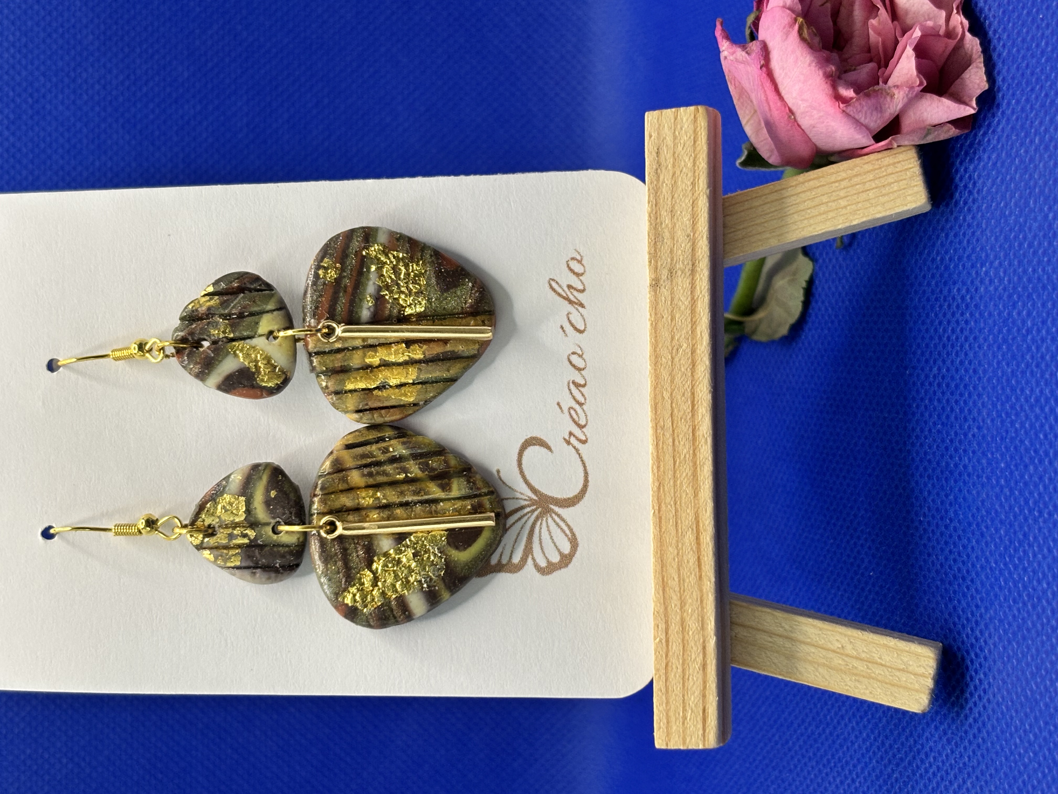 Boucles d'oreilles "Composé" LBD7