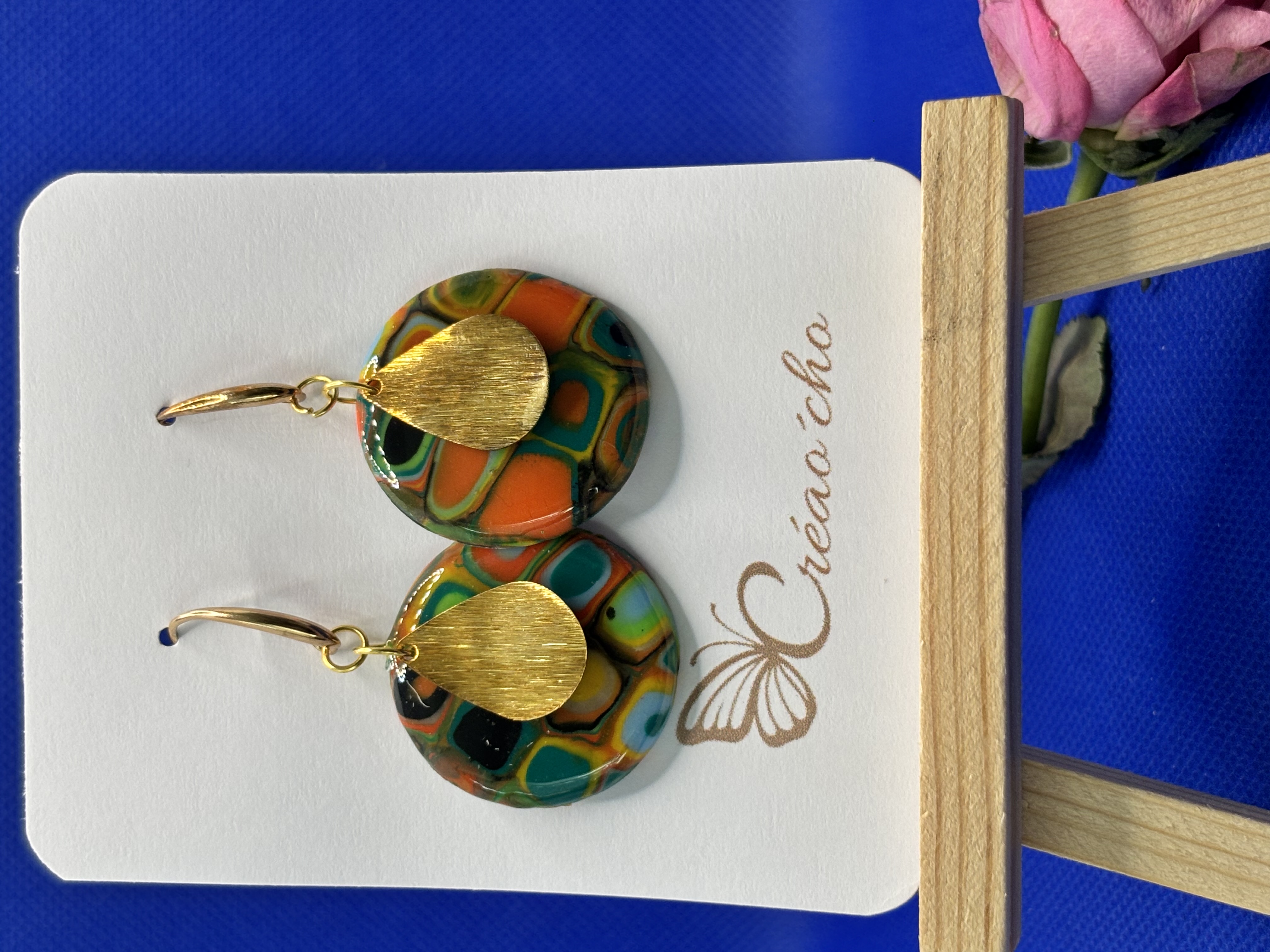 Boucles d'oreilles "Ronde" FDM3