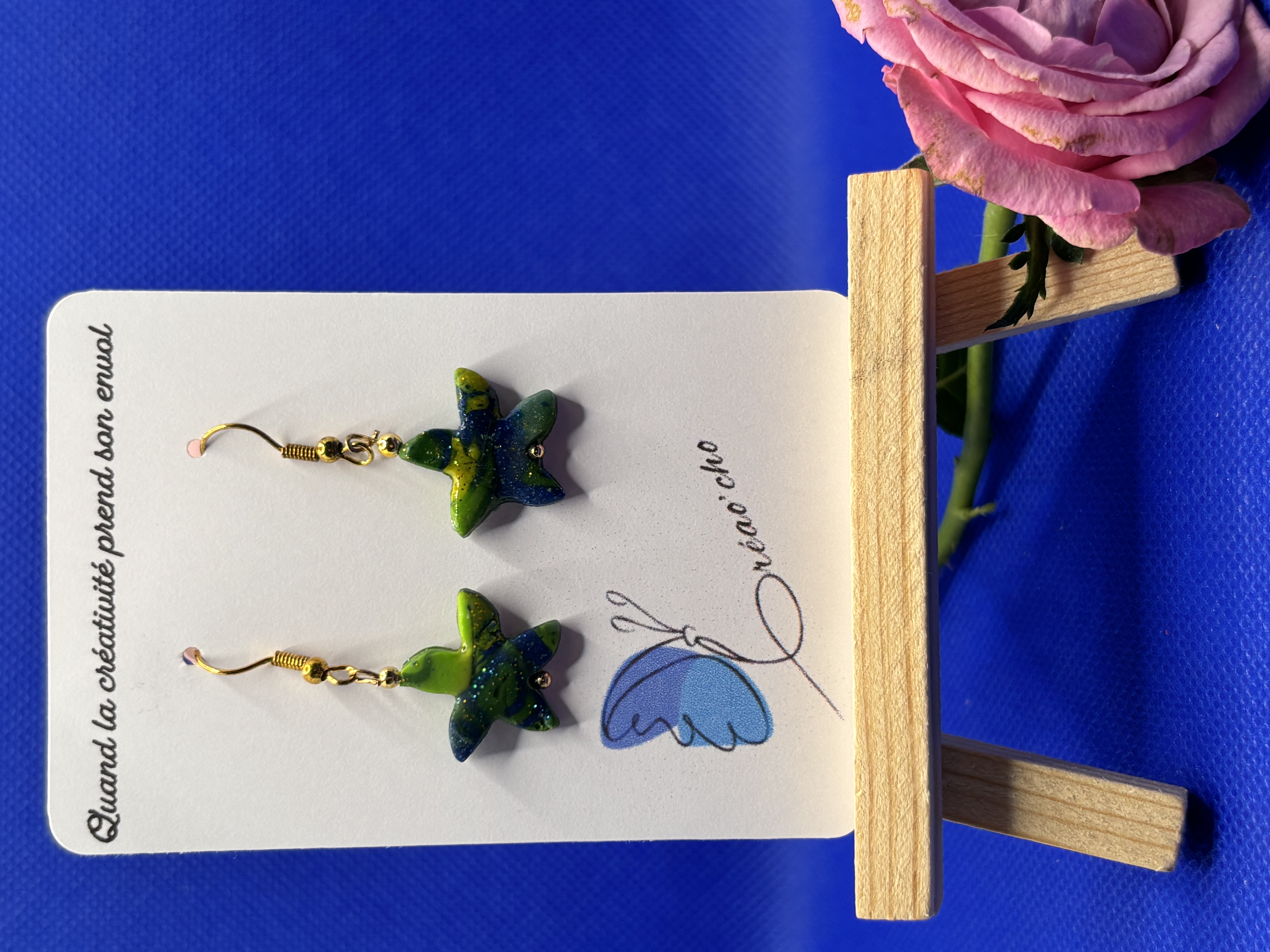 Boucles d'oreilles "Etoile" MDVO1
