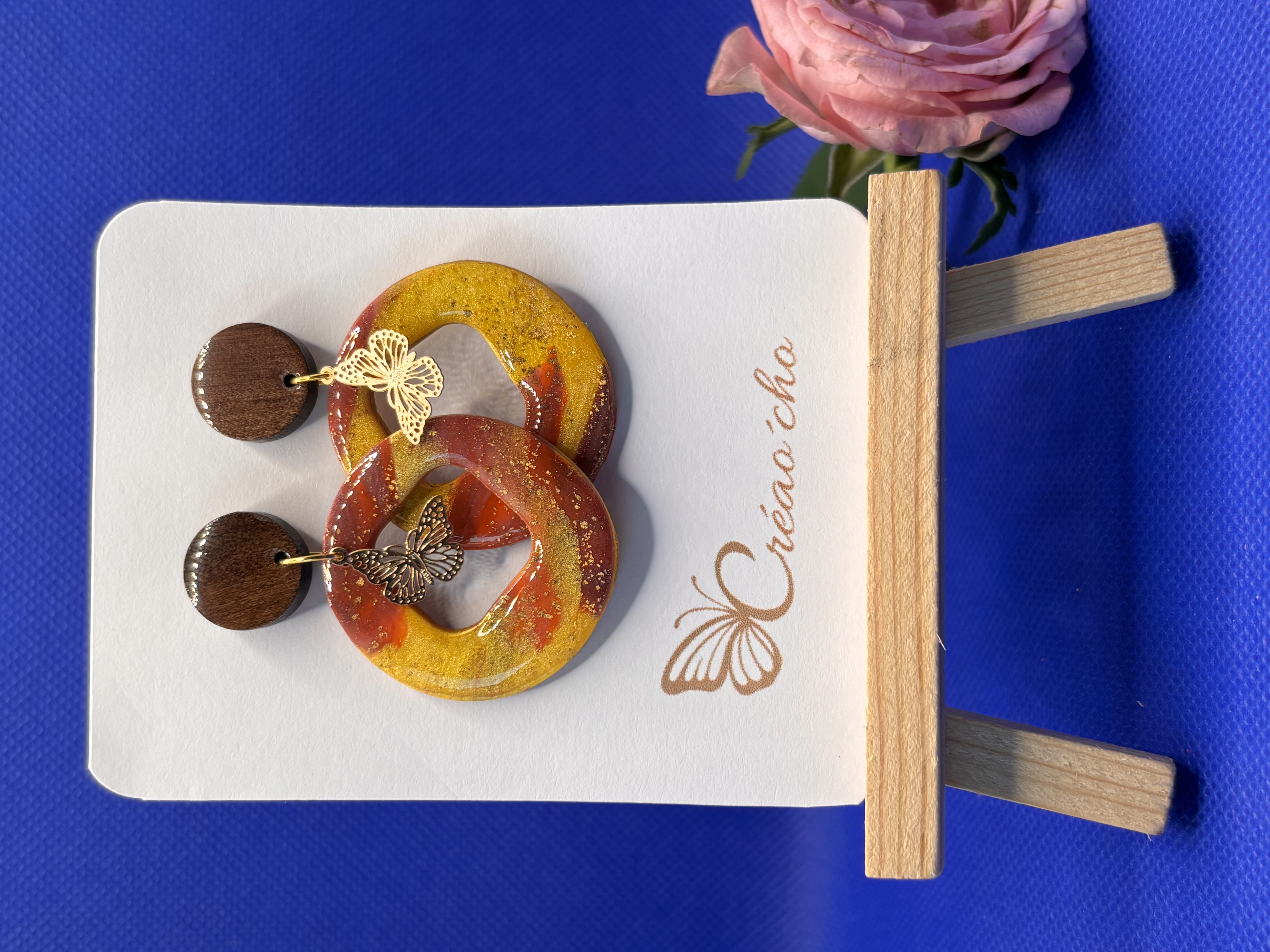 Boucles d'oreilles "Ronde" LEDO2