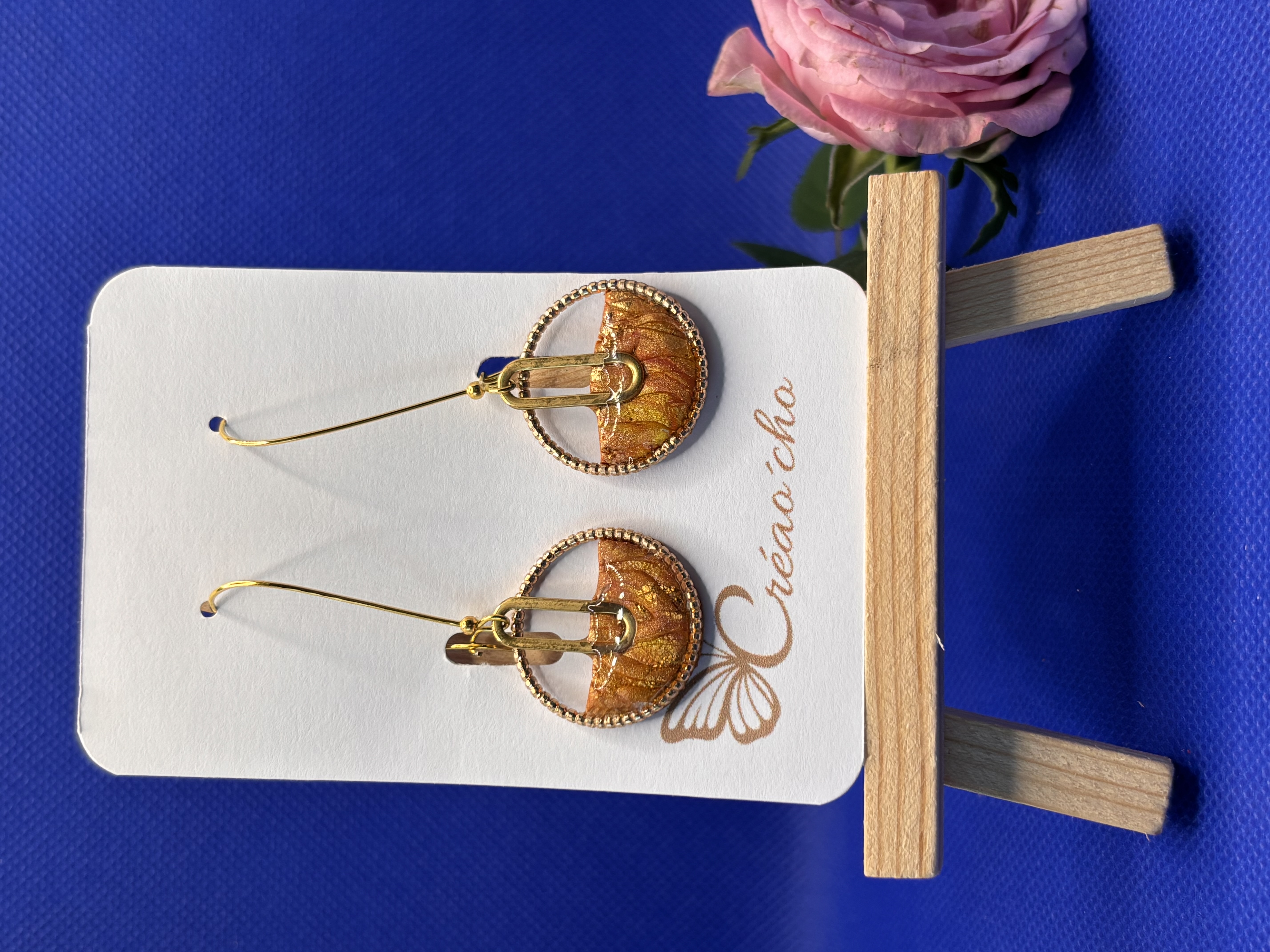 Boucles d'oreilles " ronde" LEDO3