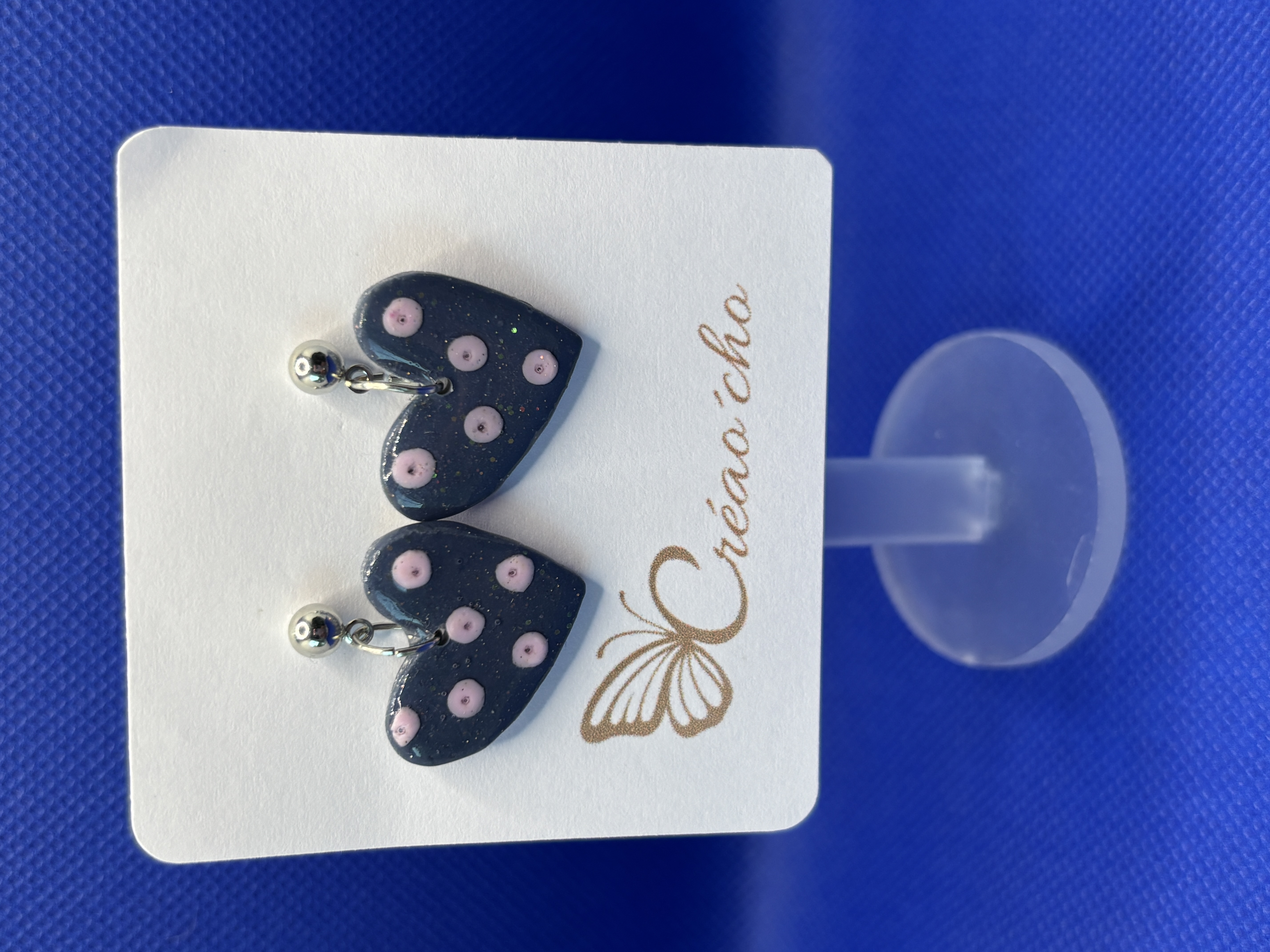 Boucles d'oreilles "Coeur" DBM2