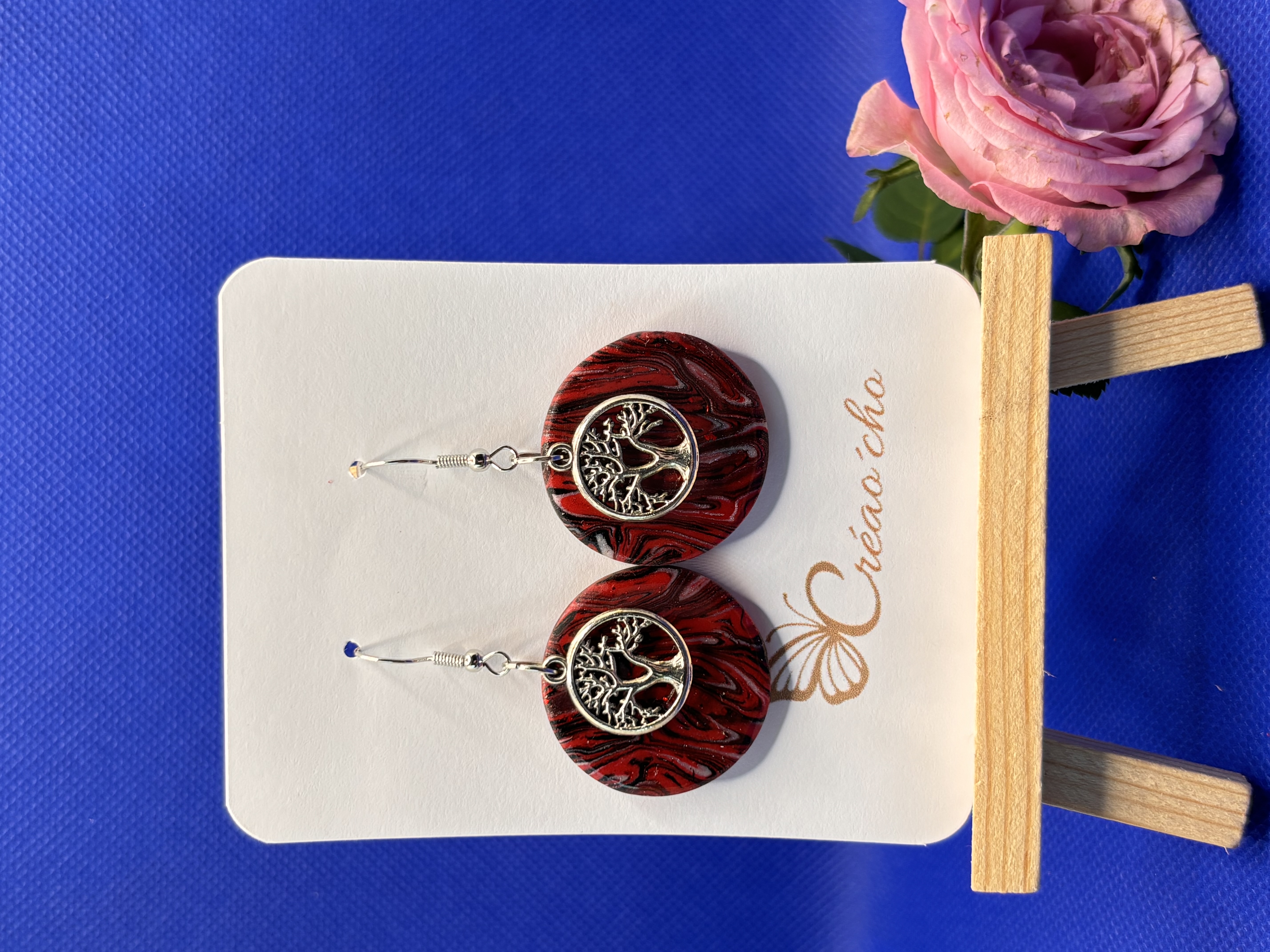 Boucles d'oreilles "Ronde" EREN2