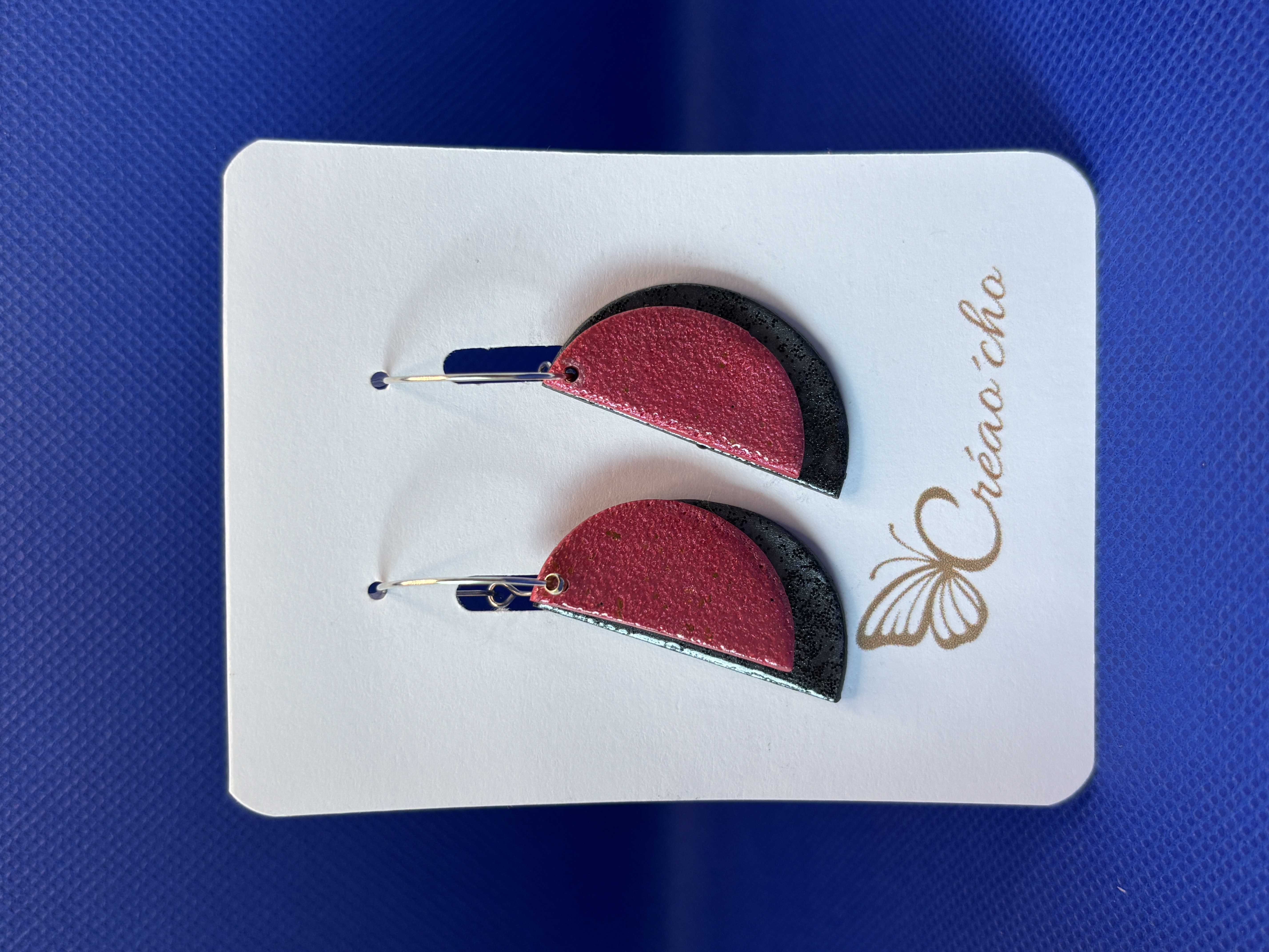 Boucles d'oreilles "Demi cercle"EREN6