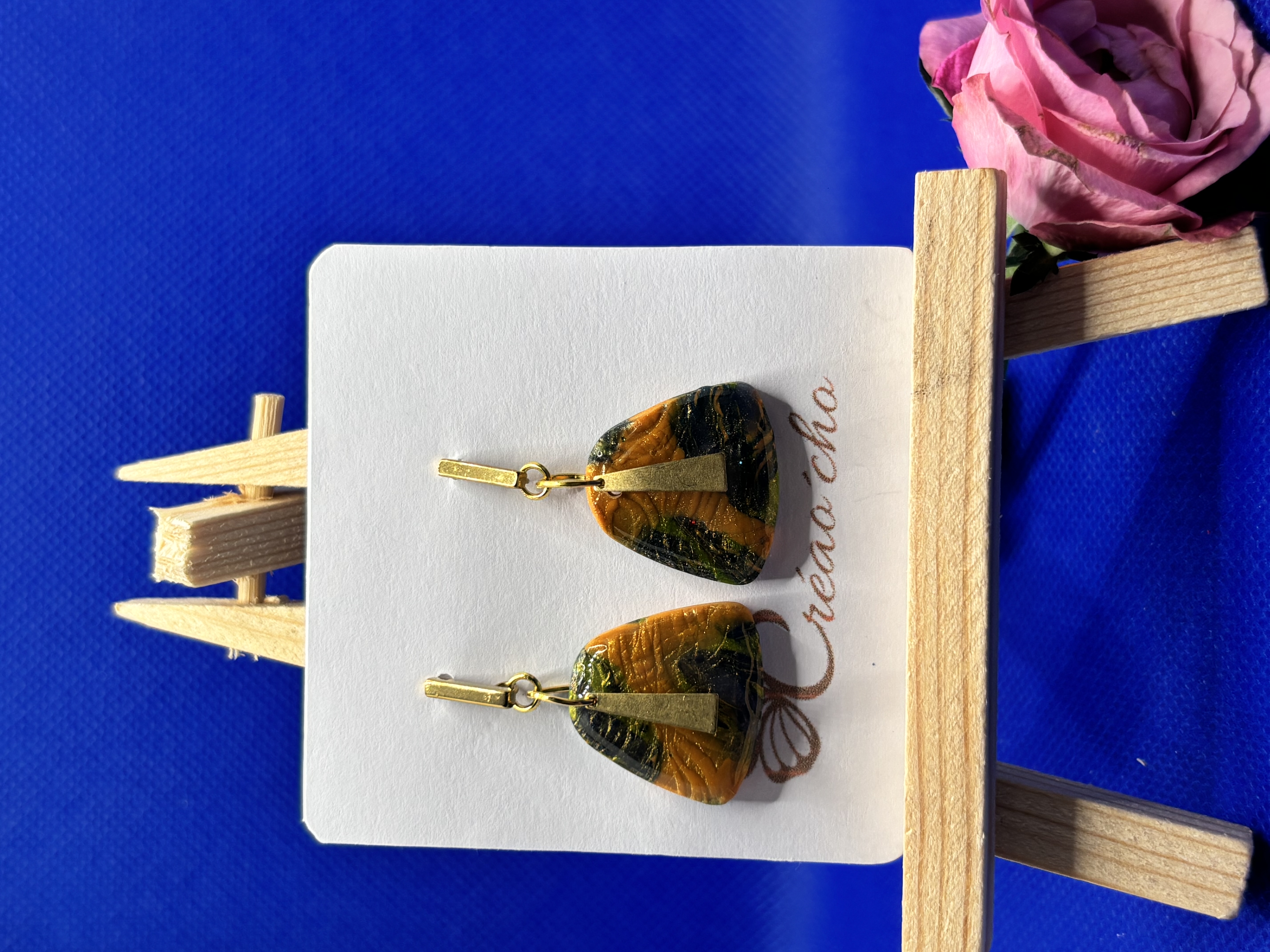 Boucles d'oreilles "Trapeze" LOD1