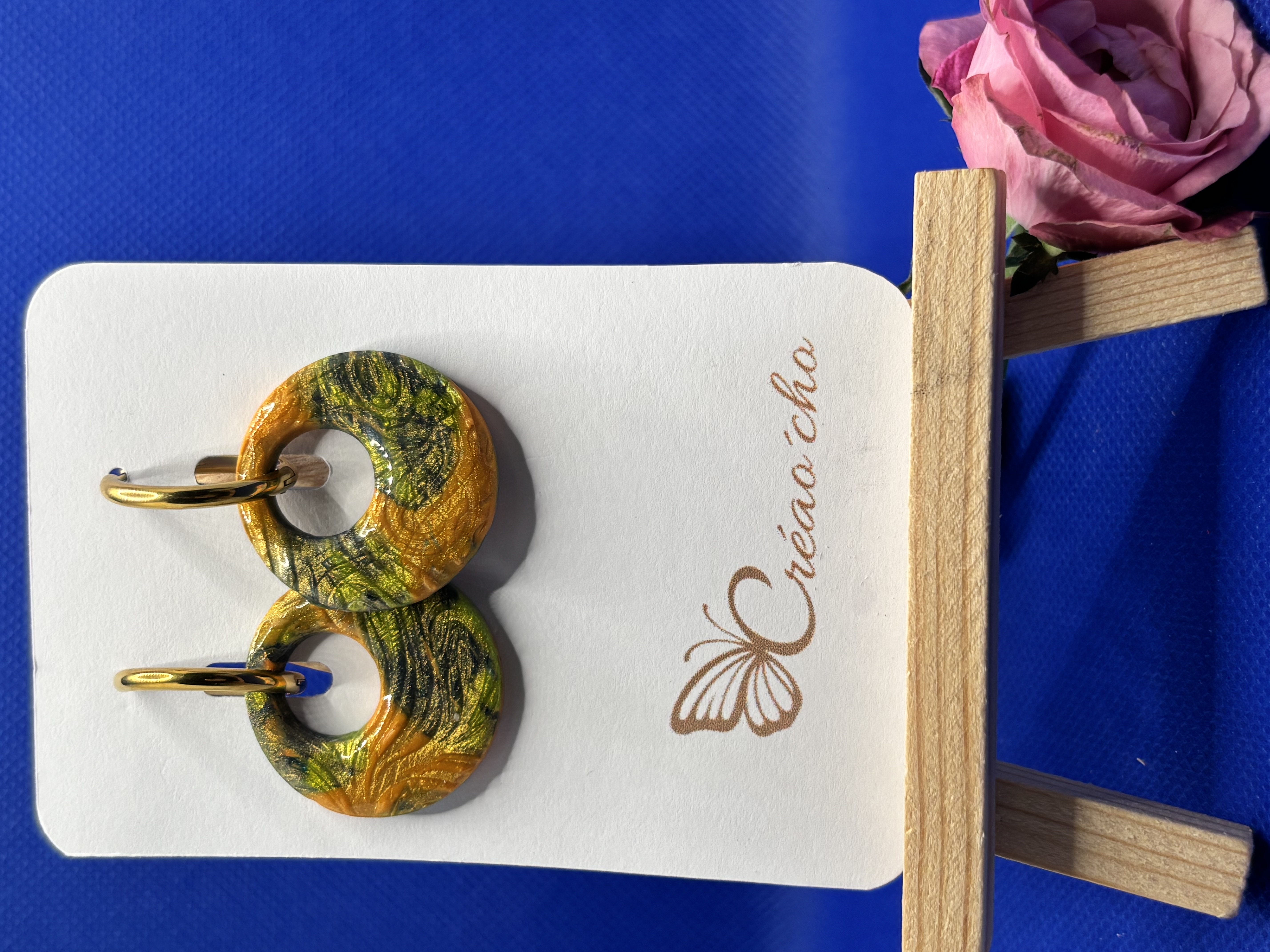 Boucles d'oreilles "Ronde percée"LOD3