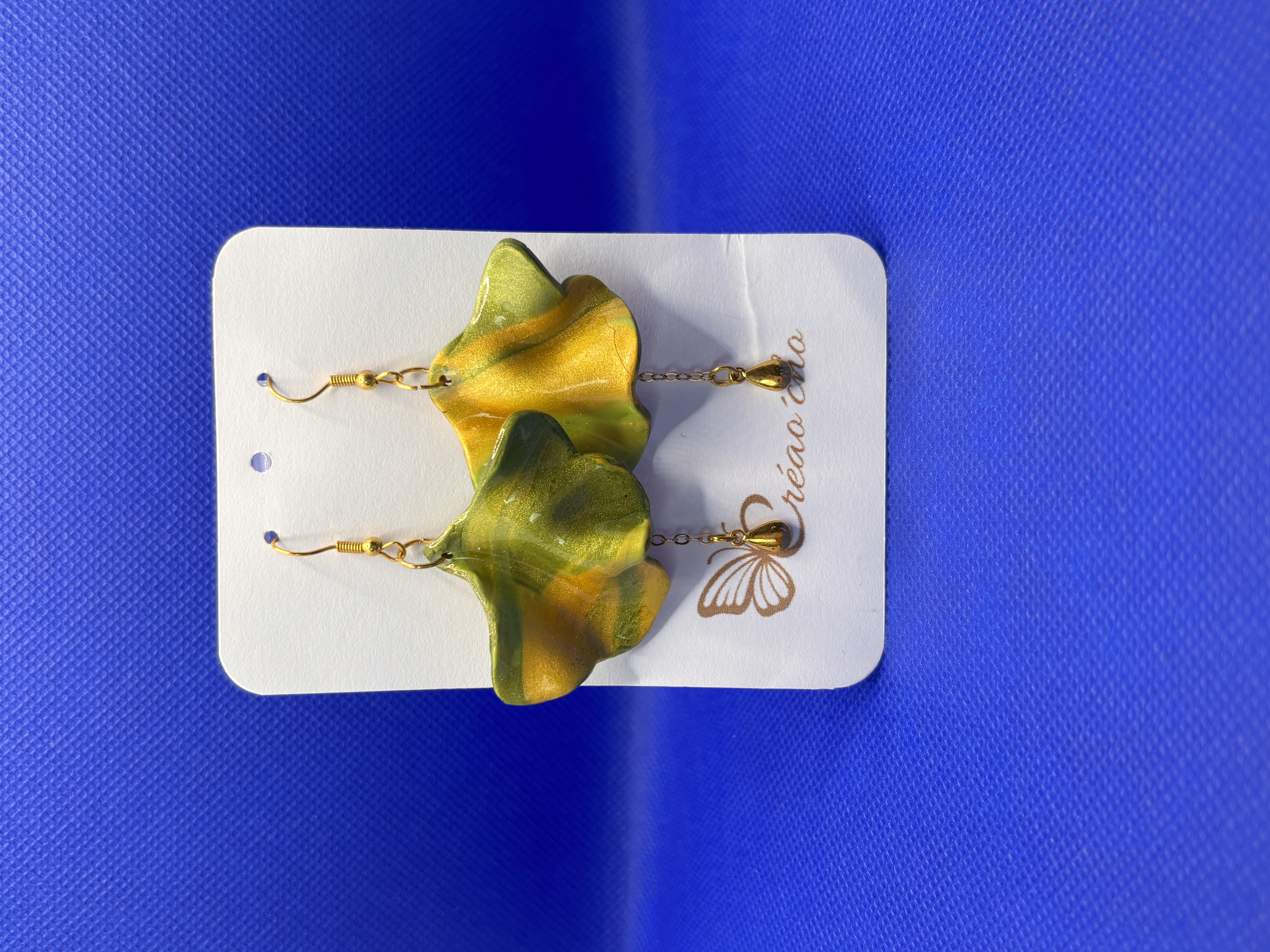 Boucles d'oreilles "Ecu d'or"  LVD5
