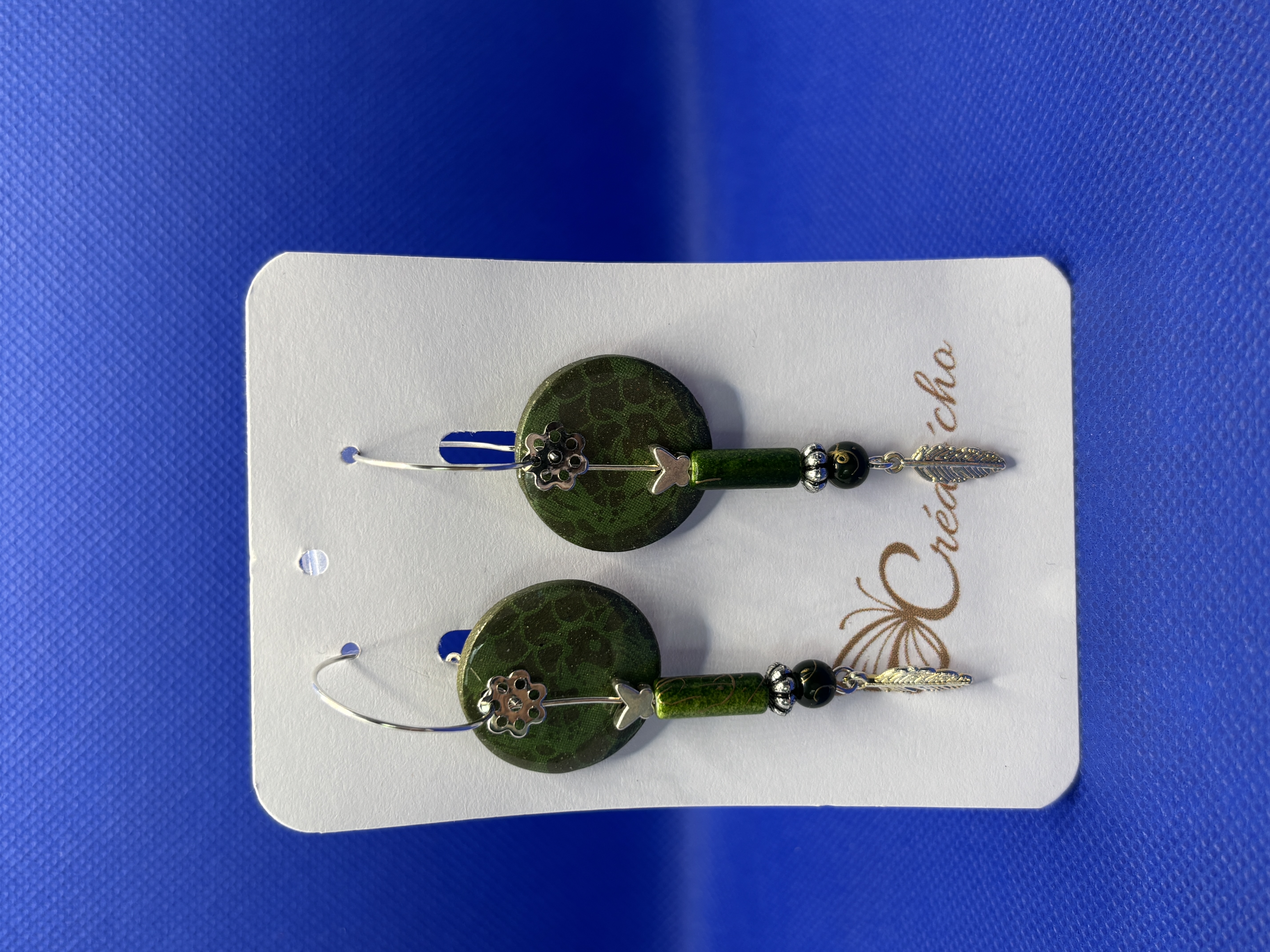 Boucles  d'oreilles "RondeJaponaise" LVD6