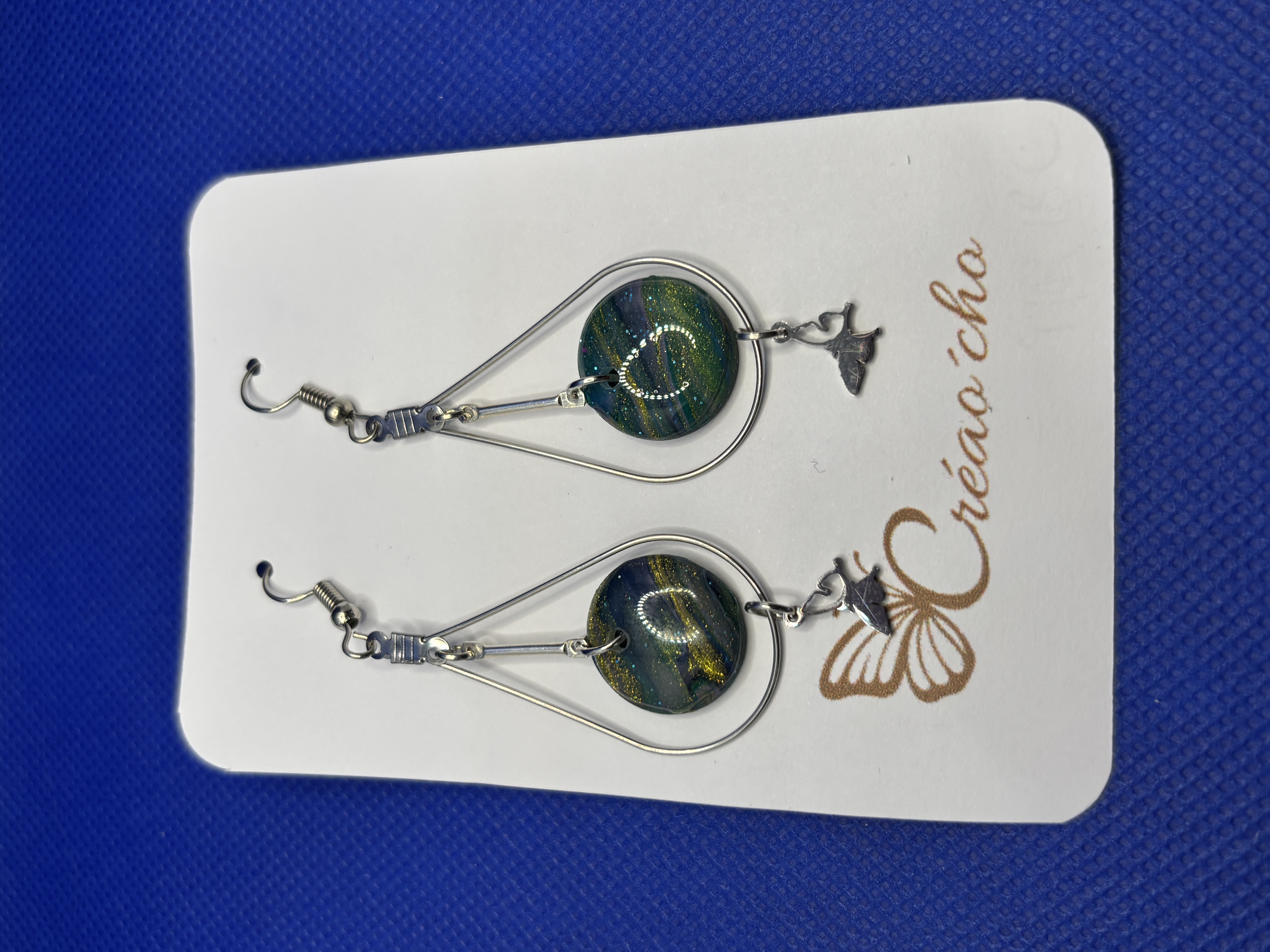 Boucles d'oreilles "Goutte légère"VUPB6