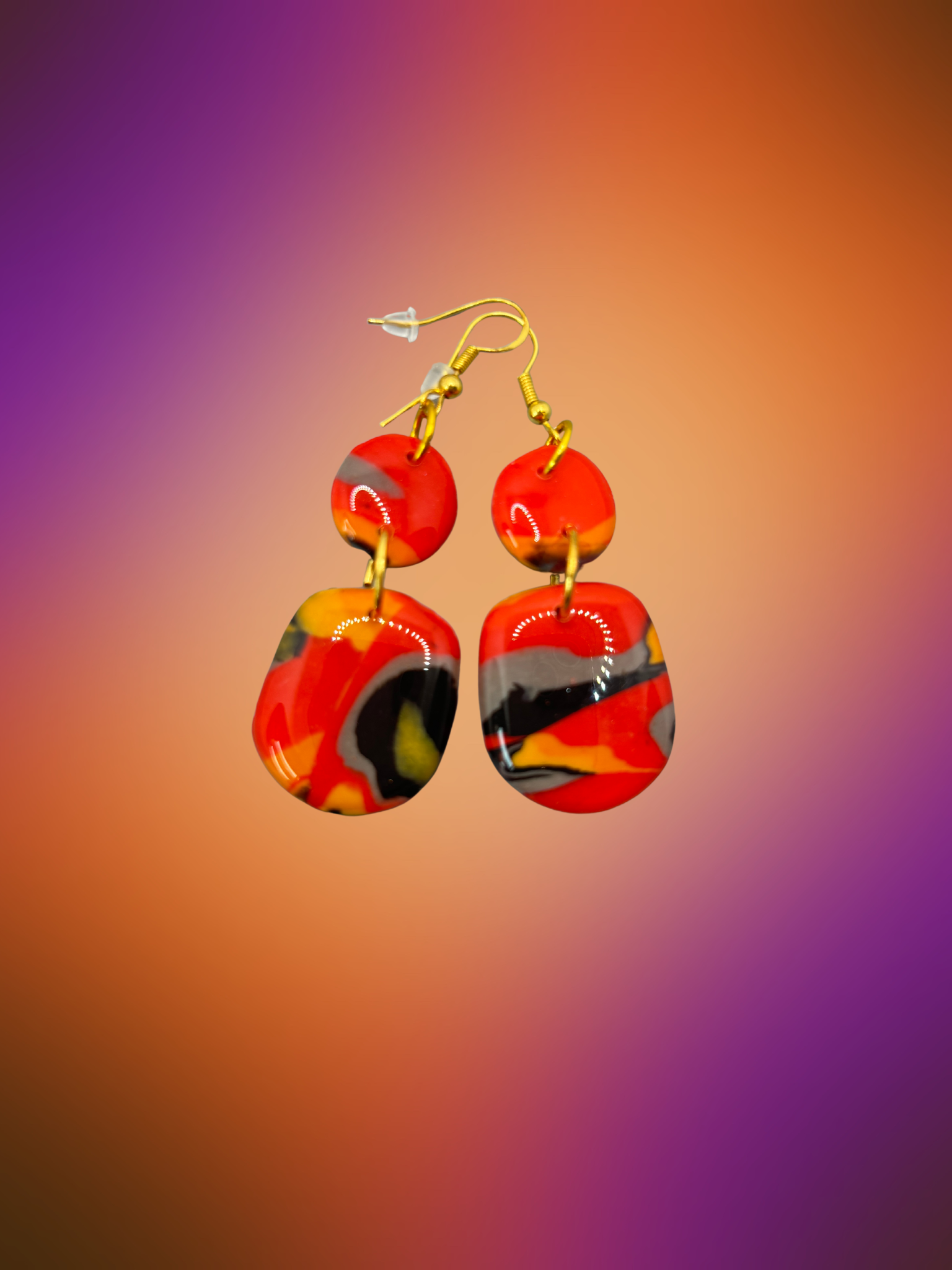 Boucles d'oreilles Duo  d'automneHWF24