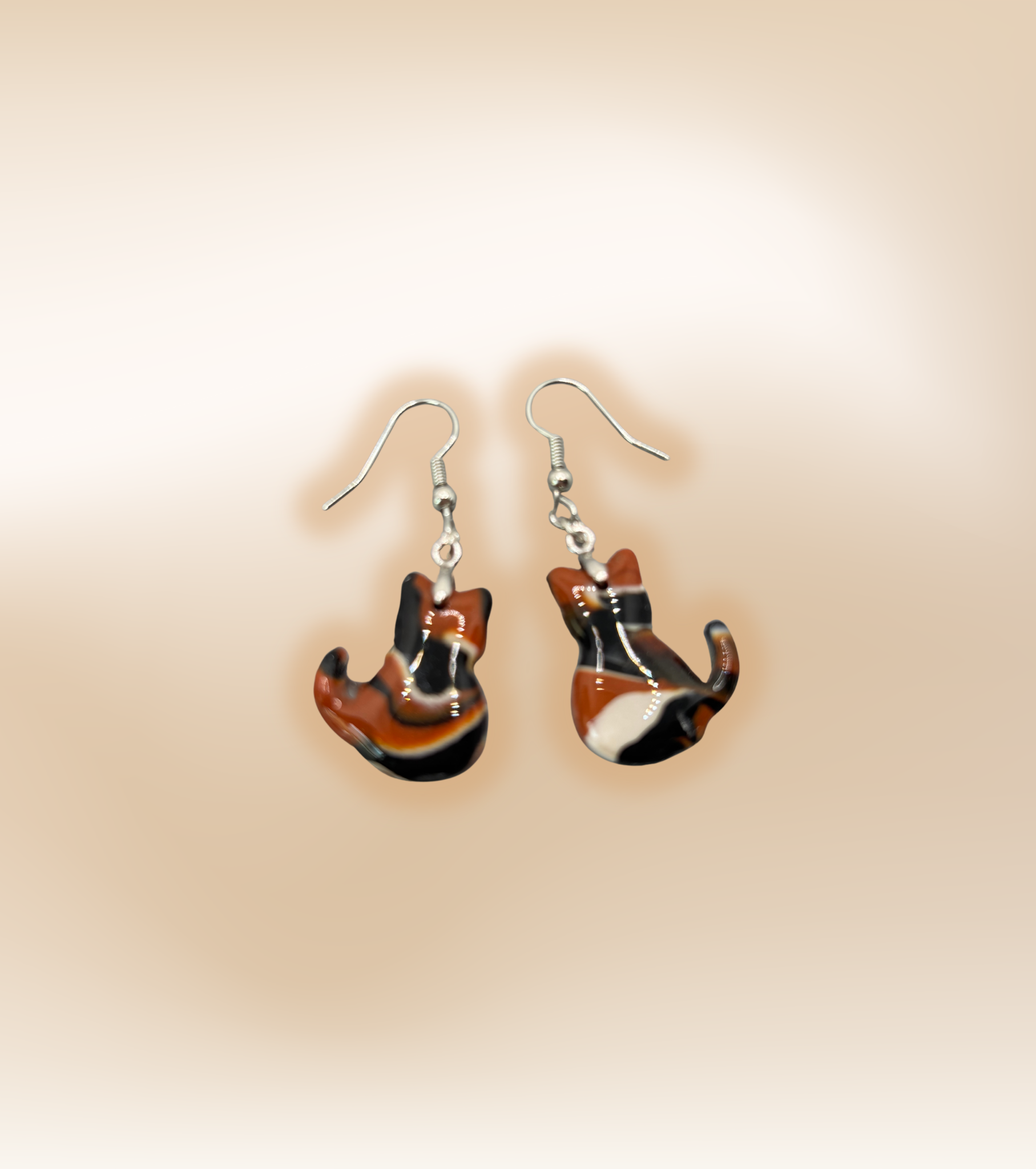 Boucles d'oreilles chat LBB1