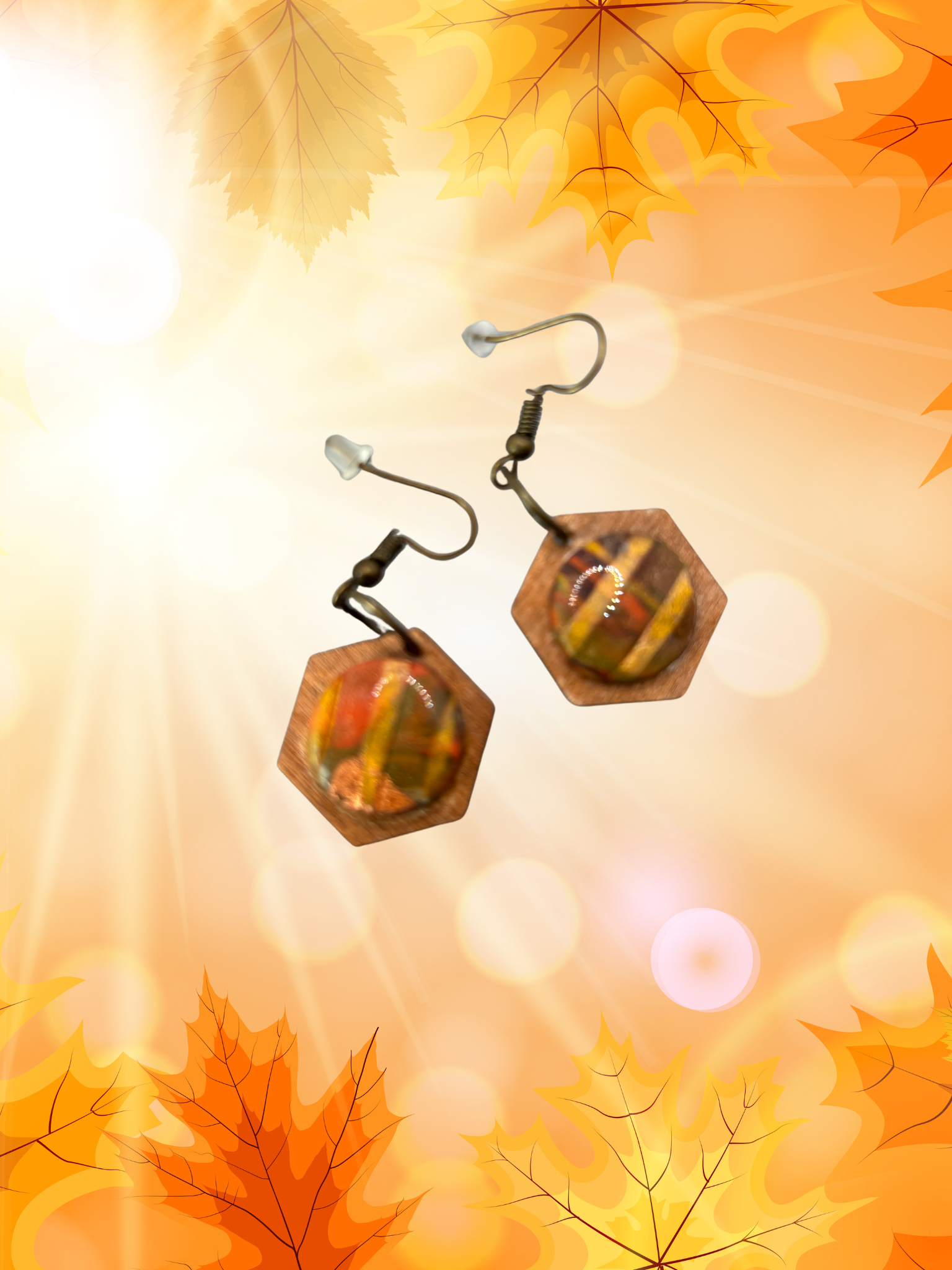 Boucles d'oreilles ronde ATM12