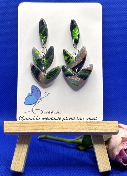 Boucles d'oreilles épis NDV2