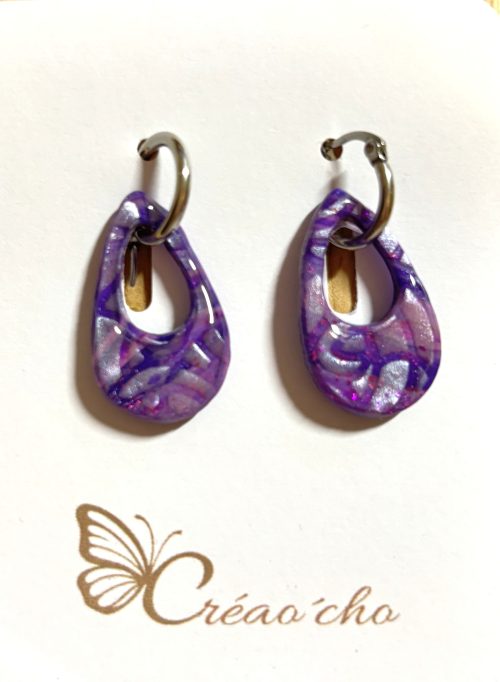 Boucles d'oreilles Goutte SDM10