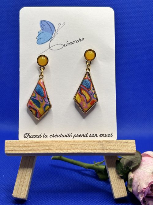 Boucles d'oreilles "Carnaval"CTEC14