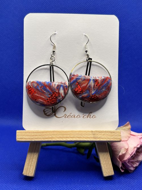 Boucles d'oreilles "ronde"Mdrb13