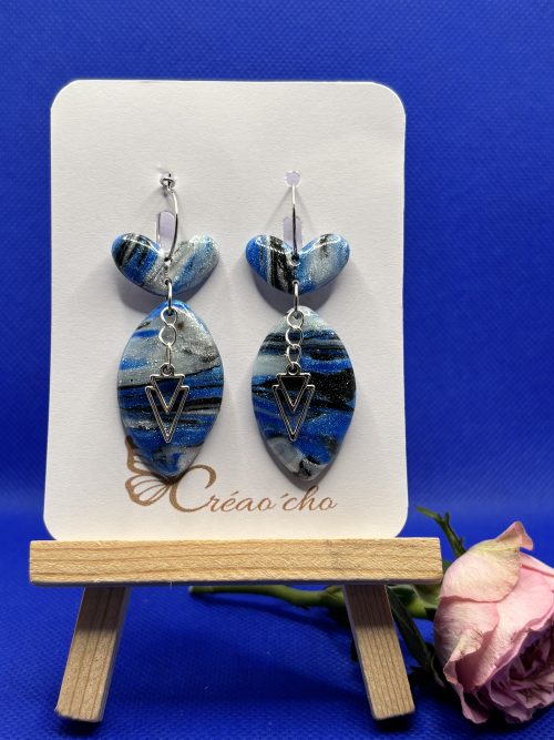 Boucles d'oreilles "Poisson" LBDC4