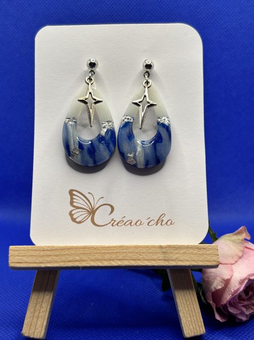 Boucles d'oreilles "Goutte" LBDC9
