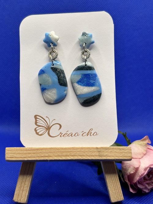 Boucles d'oreilles "composée" LBDC10