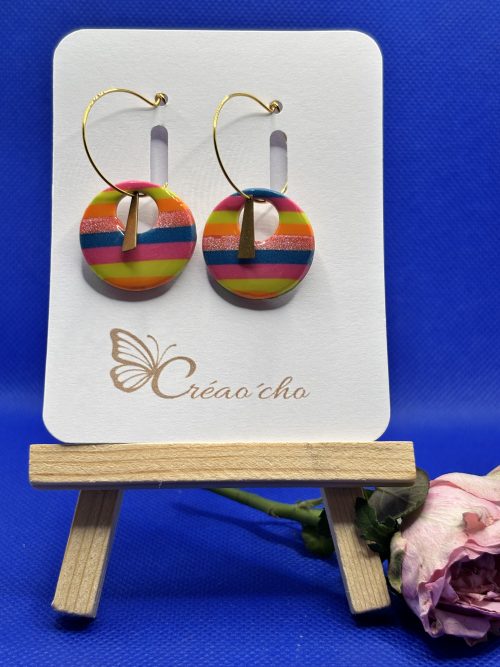 Boucles d'oreilles "Ronde"LLEF1