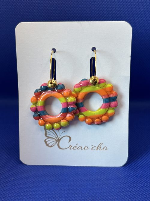 Boucles d'oreilles "Ronde" LLEF8
