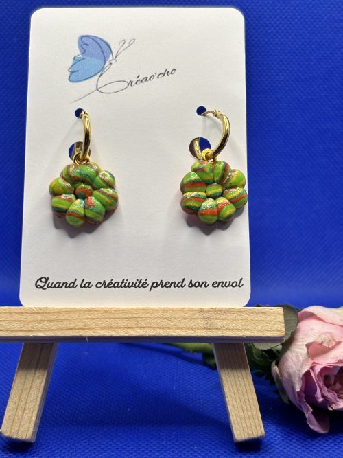 Boucles d'oreilles "Fleur" LLEF14