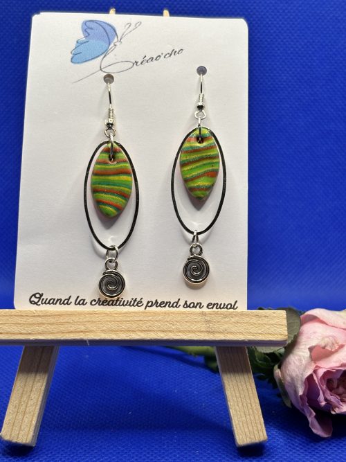 Boucles d"oreilles "Ovale"LLEF16