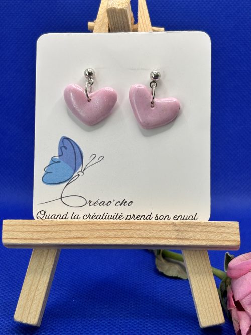 Boucles d'oreilles "Coeur"VER5