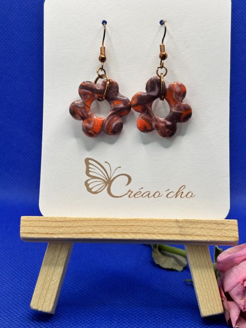 Boucles d'oreilles "Fleur"PDO6