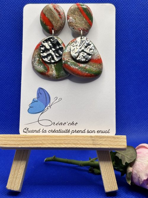 Boucles d'oreilles "Goutte" PVRL3