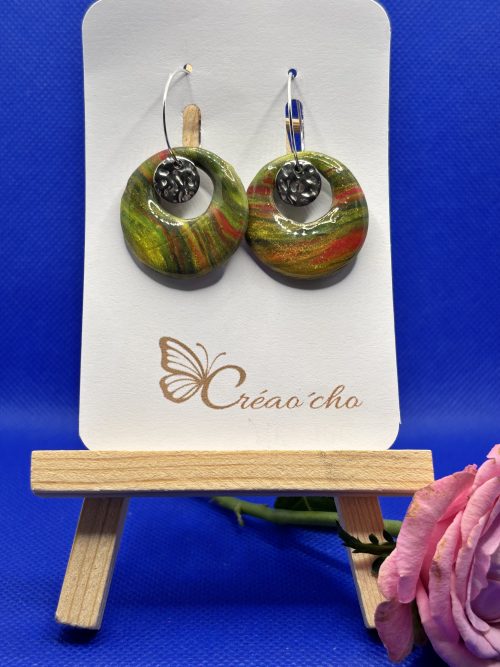 Boucles d'oreilles "Ronde" PVRL